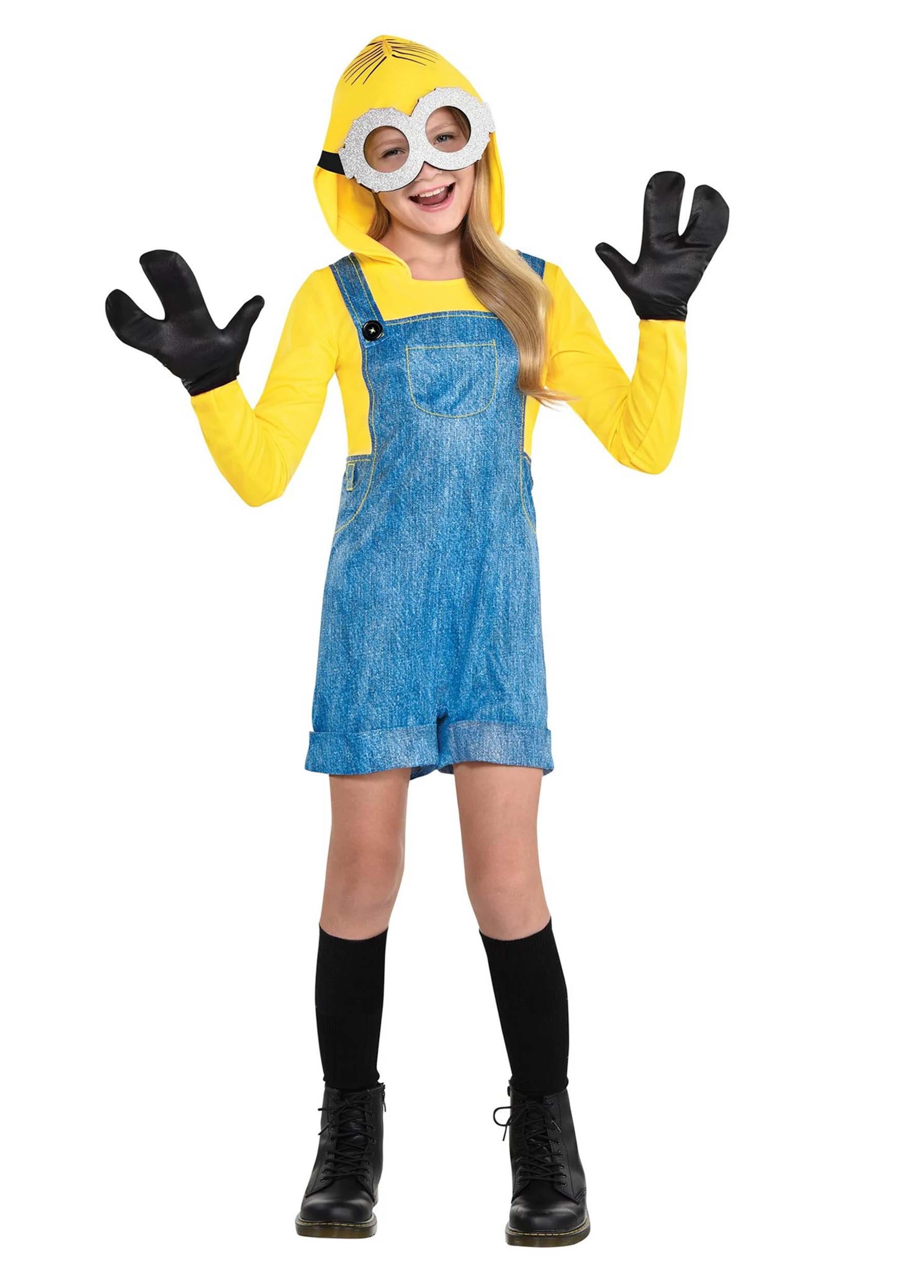 Classic Minions Costume for Girls | Movie Costumes