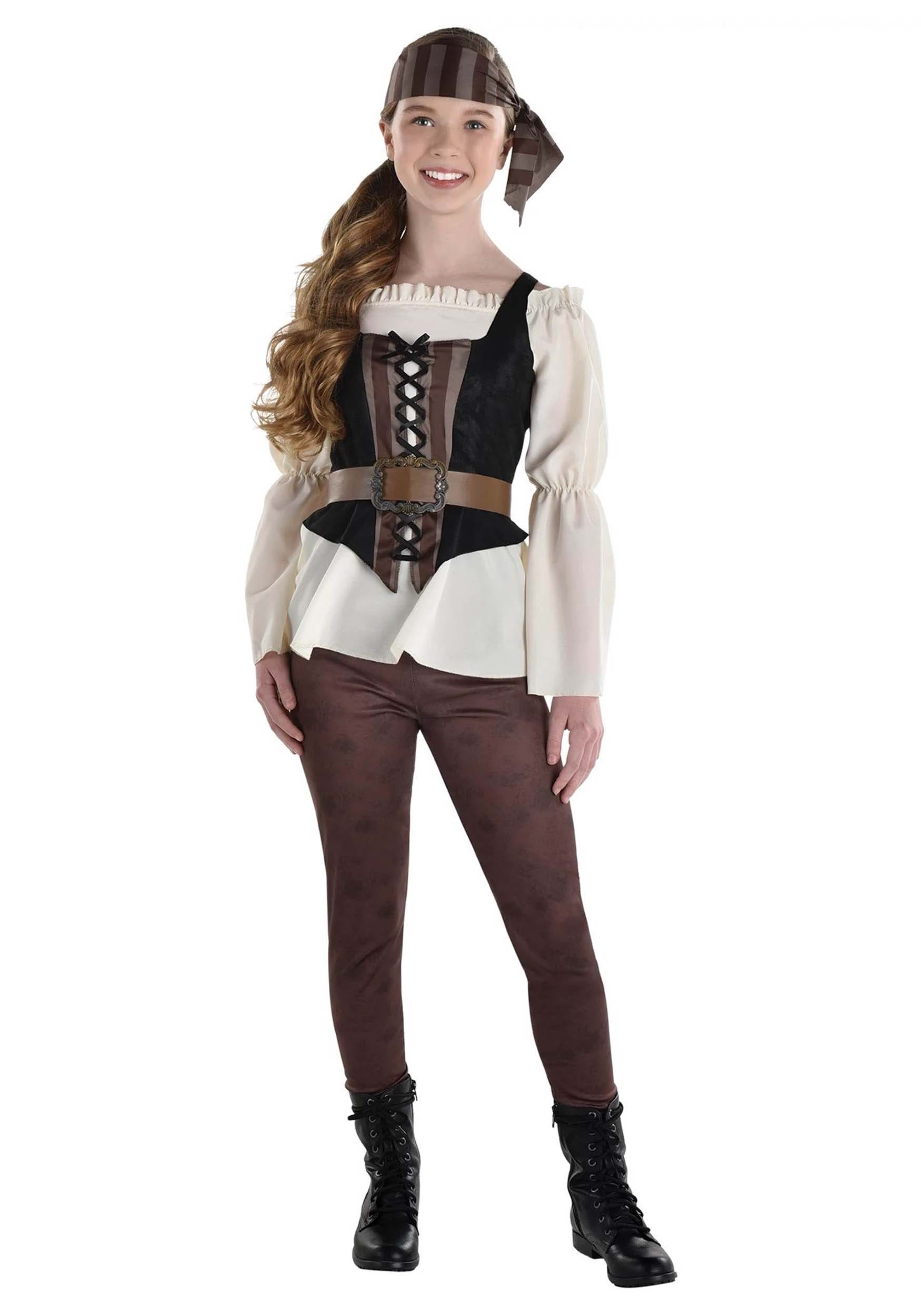 Pirate Shipwrecked Girl