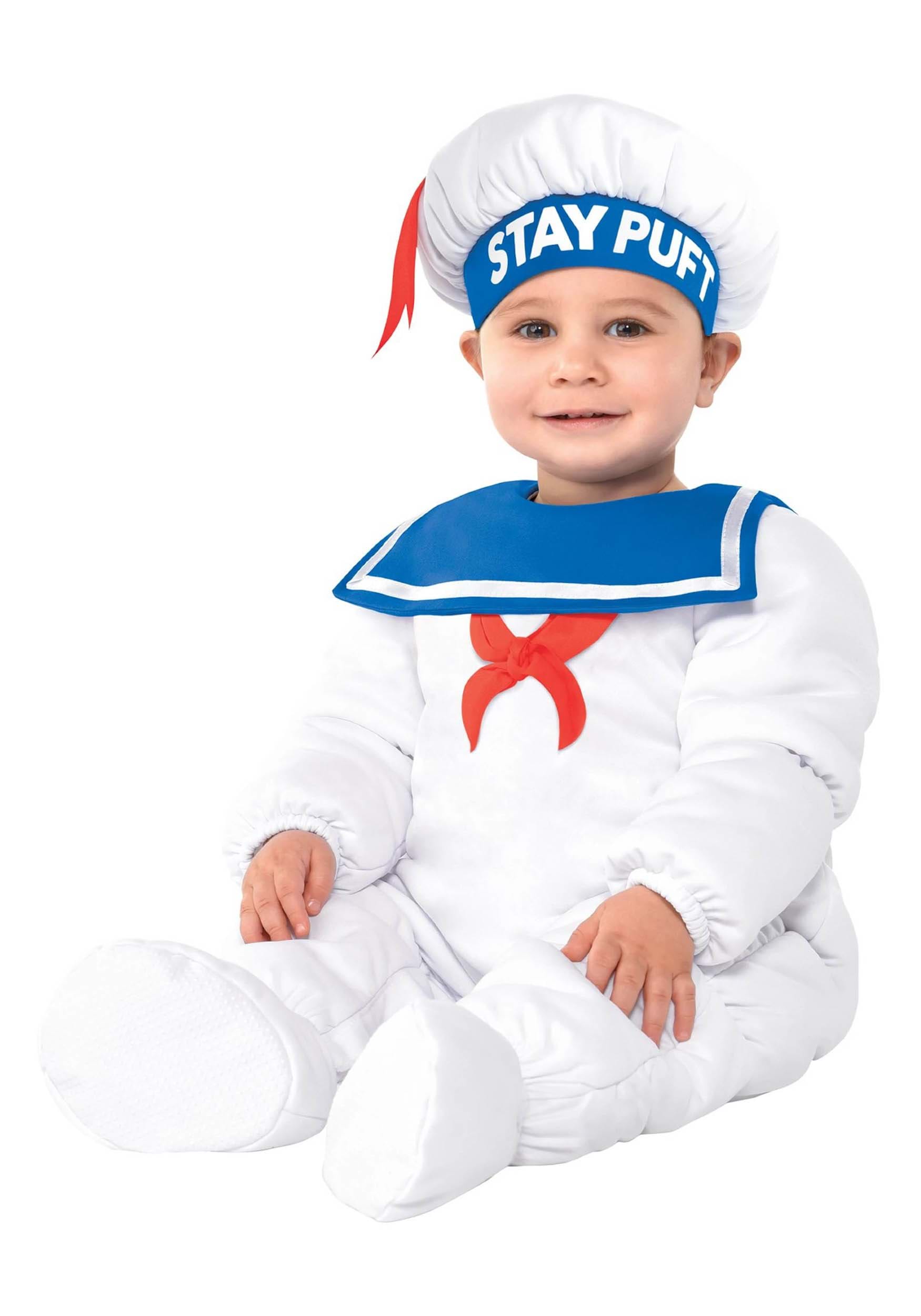 Ghostbusters Stay Puft Infant Classic Costume | Kid's Ghostbusters Costumes