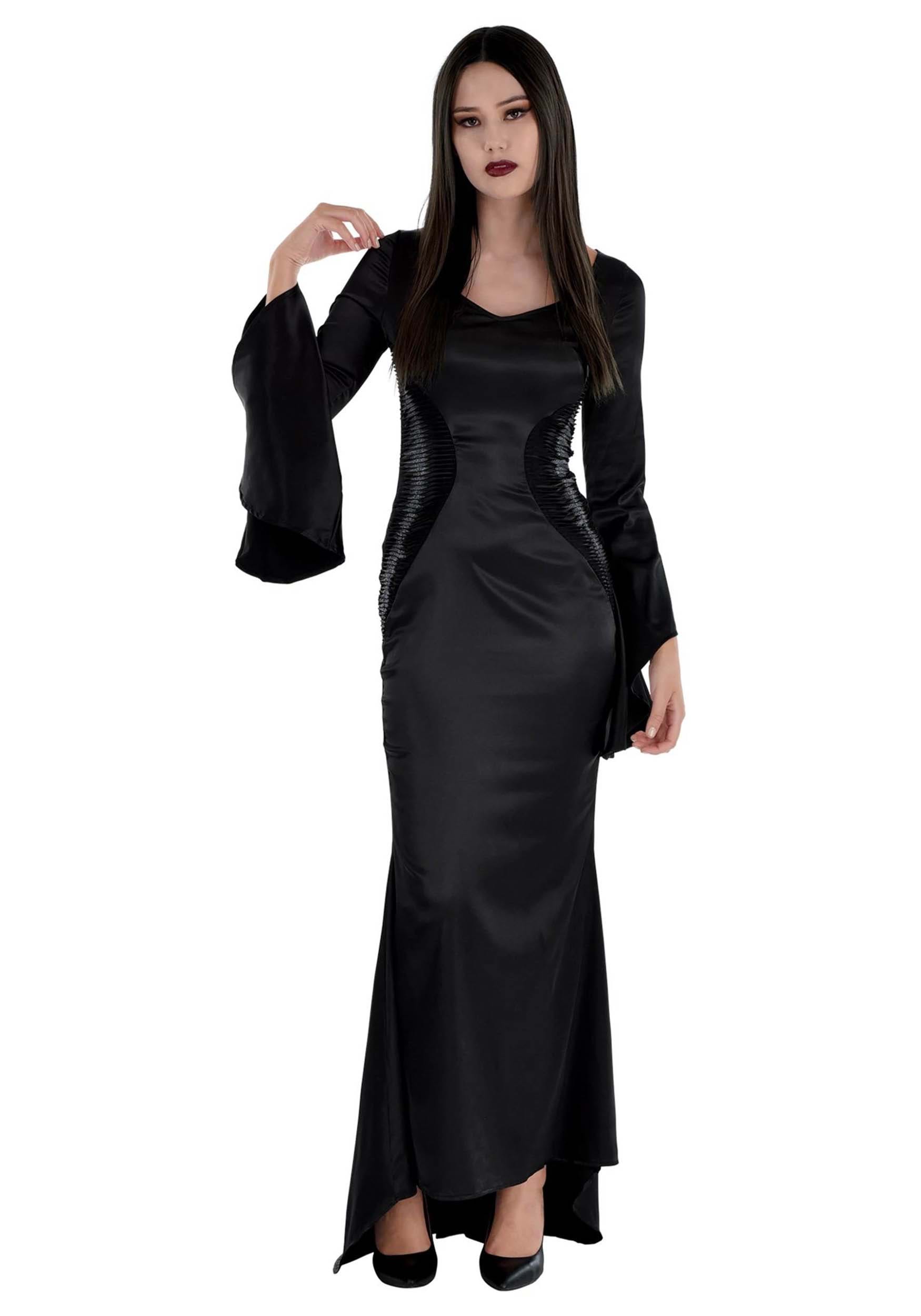 Wednesday Morticia Women's Costume | Addams Family Costumes