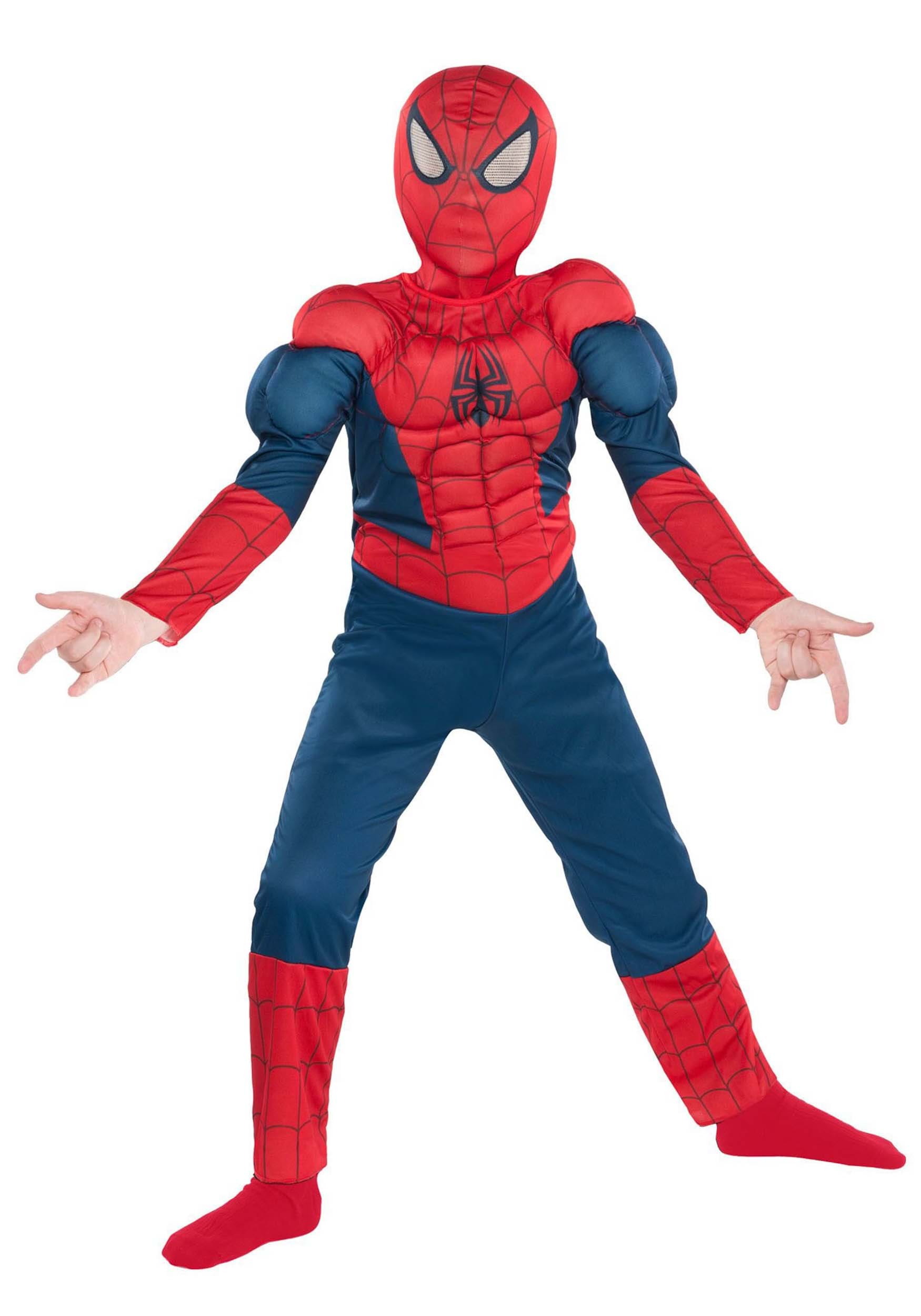 Spider-Man Muscle Suit Boy