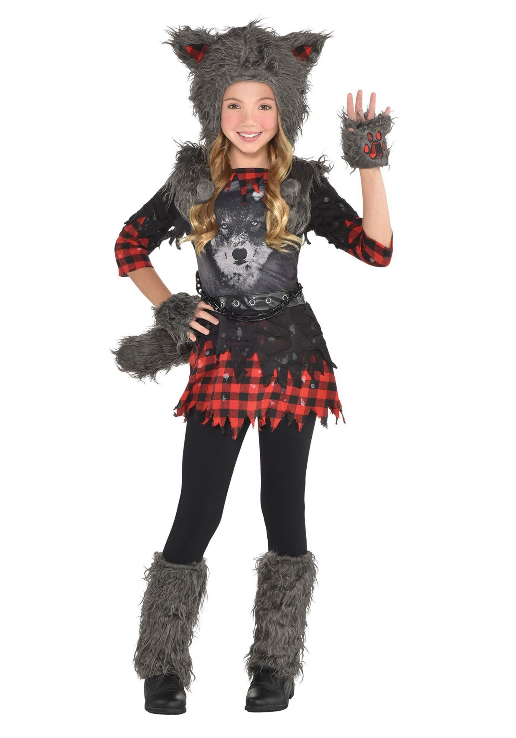 She-Wolf Costume for Girls | Kid