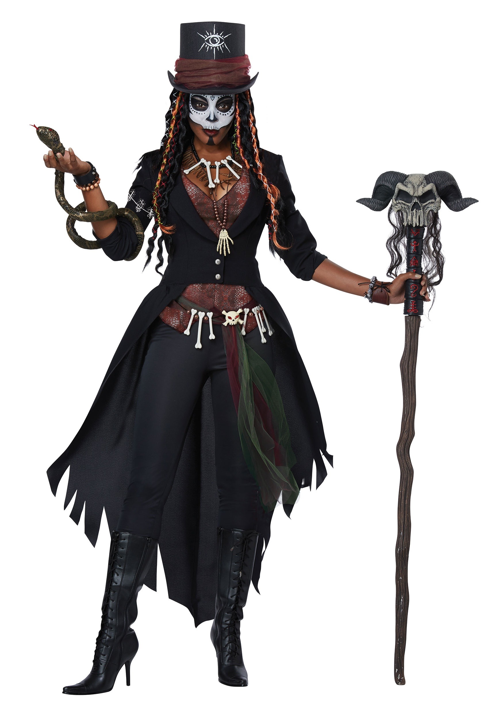 Voodoo Magic Costume for Women | Magic Bayou Babe Costume