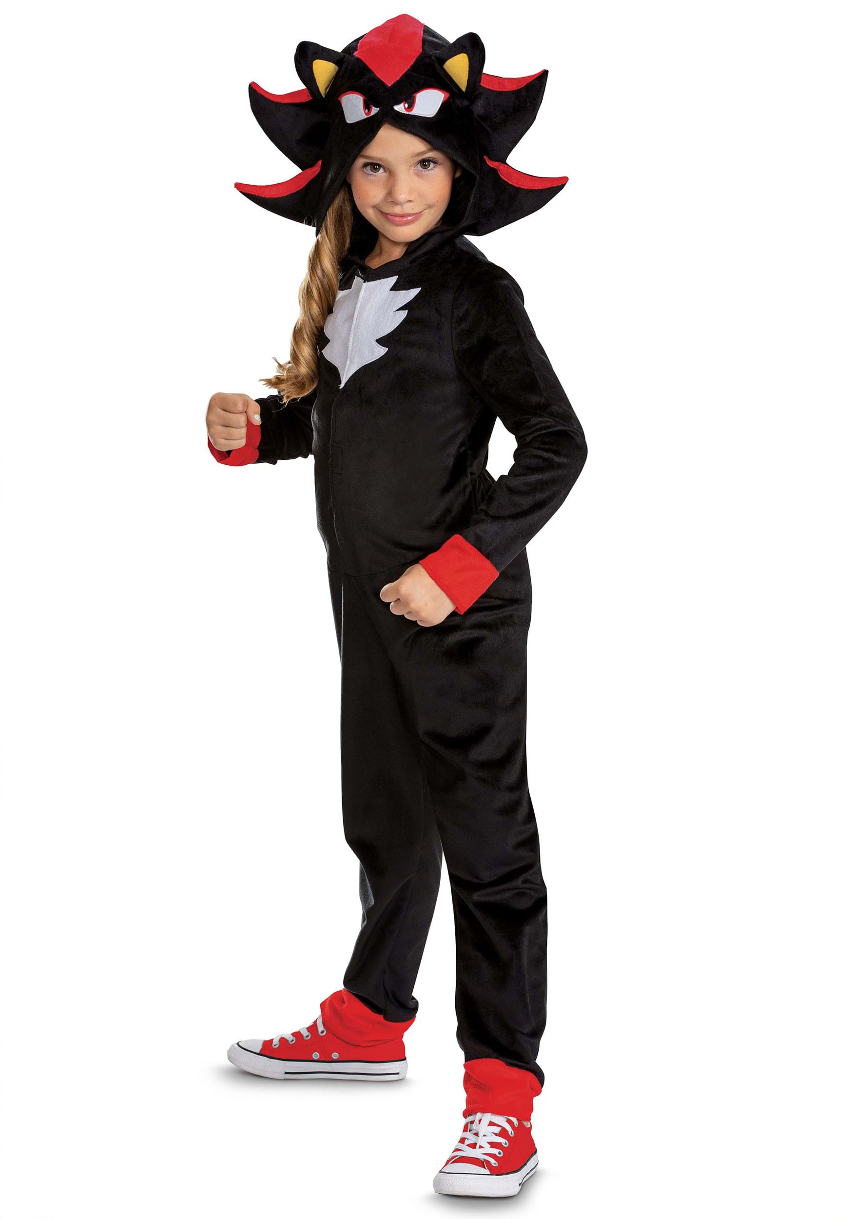 Child Sonic the Hedgehog Classic Shadow Costume | Video Game Costumes