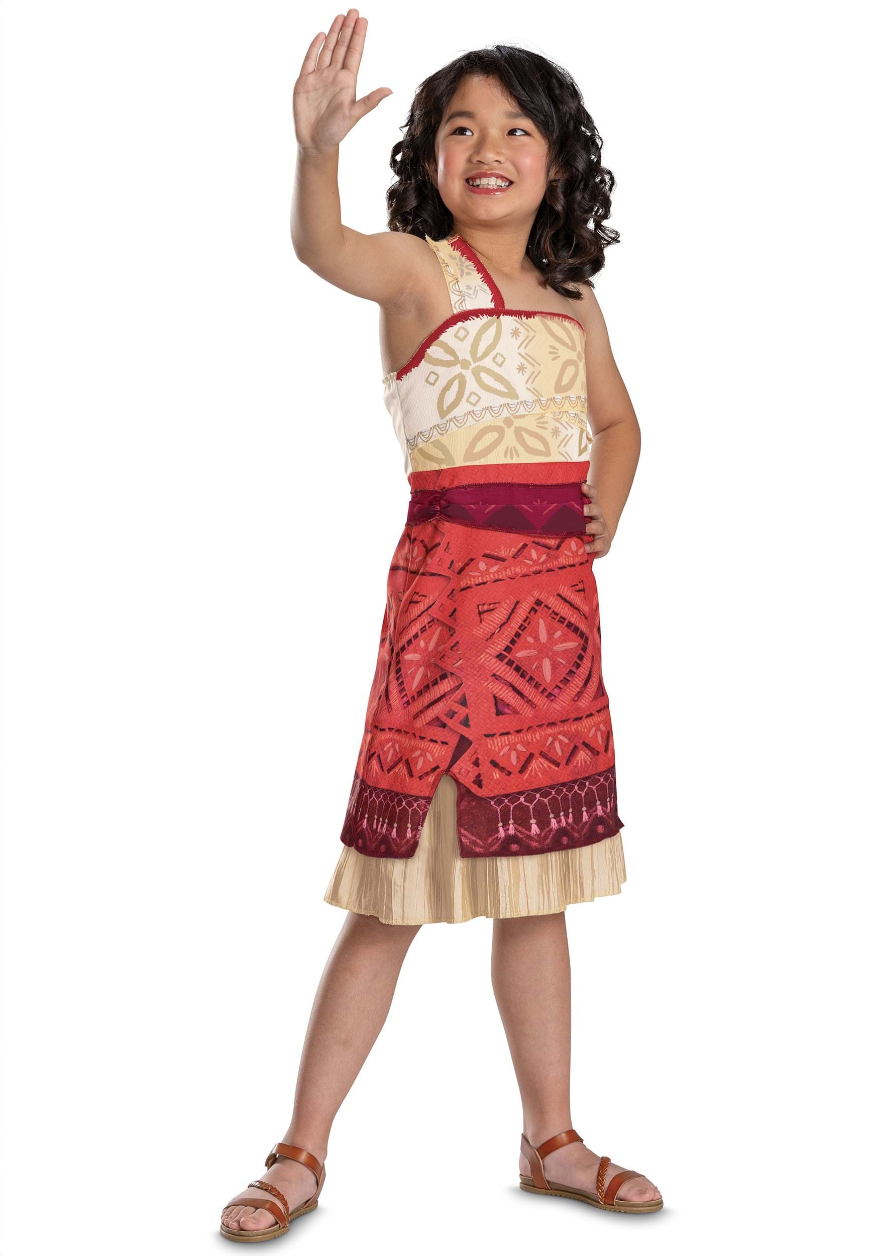 Child Disney Classic Moana Costume | Disney Costumes
