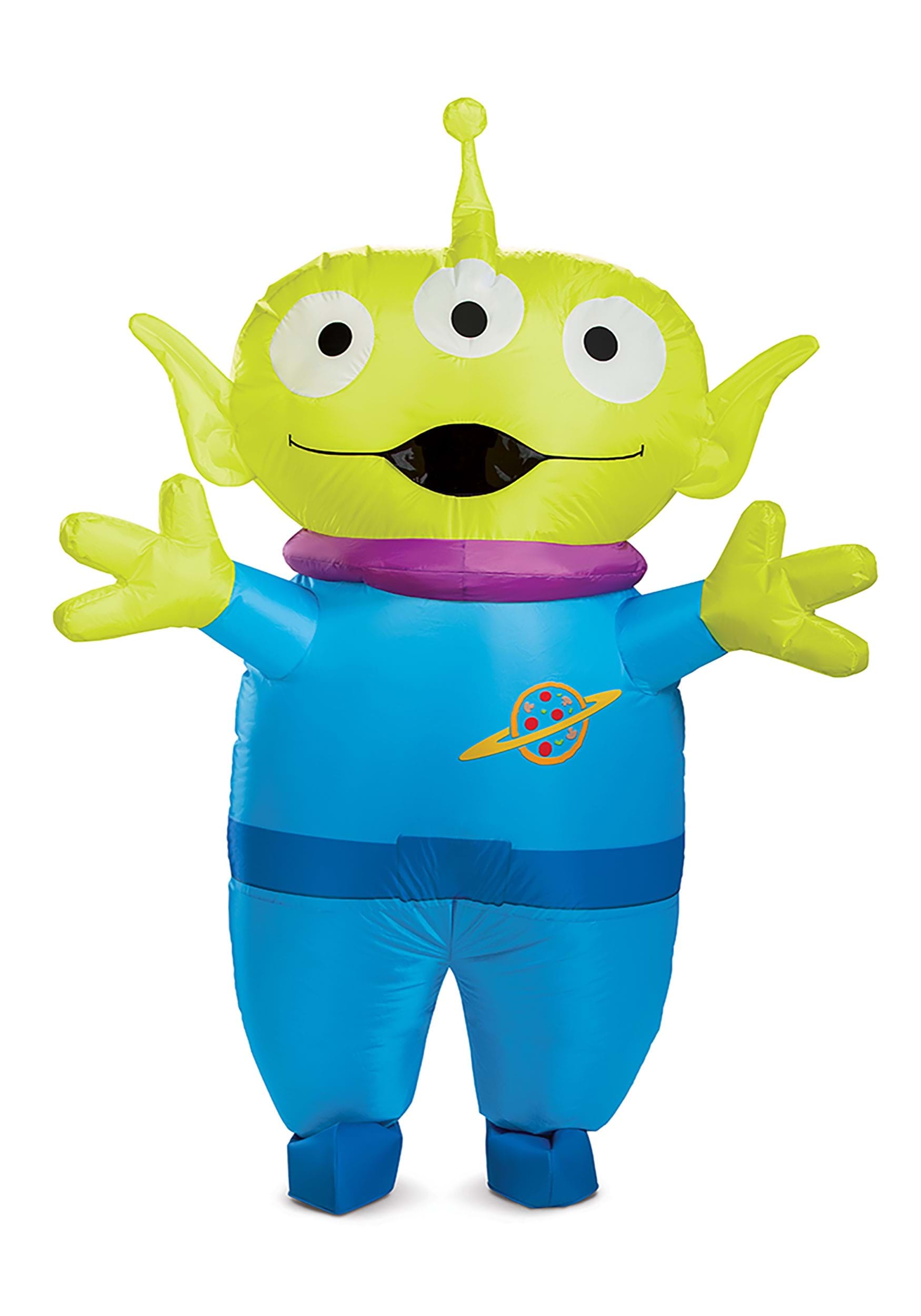 Disney Adult Toy Story Alien Inflatable Costume