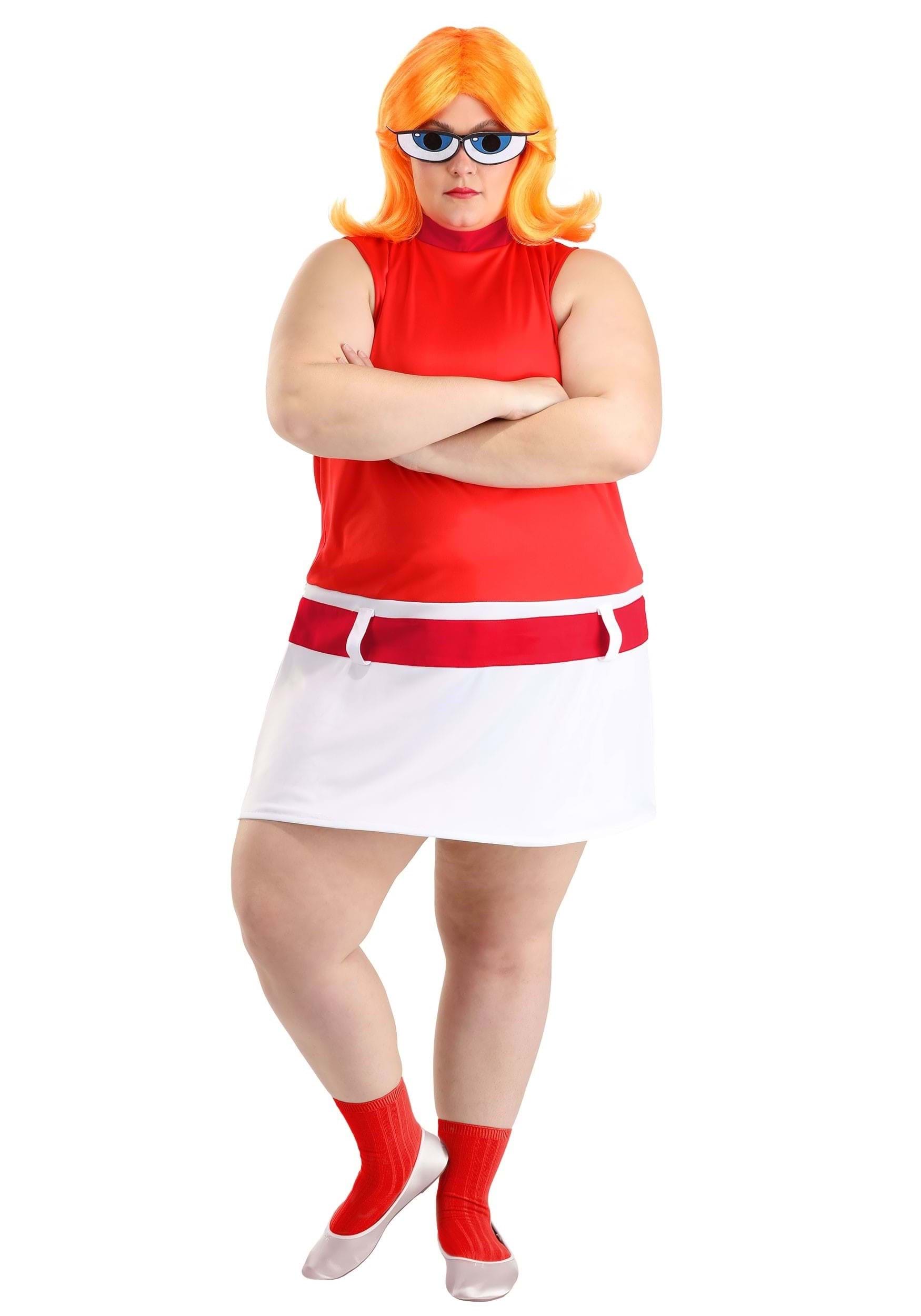 Plus Size Disney Phineas and Ferb Candace Flynn Women's Costume | TV Show Costumes