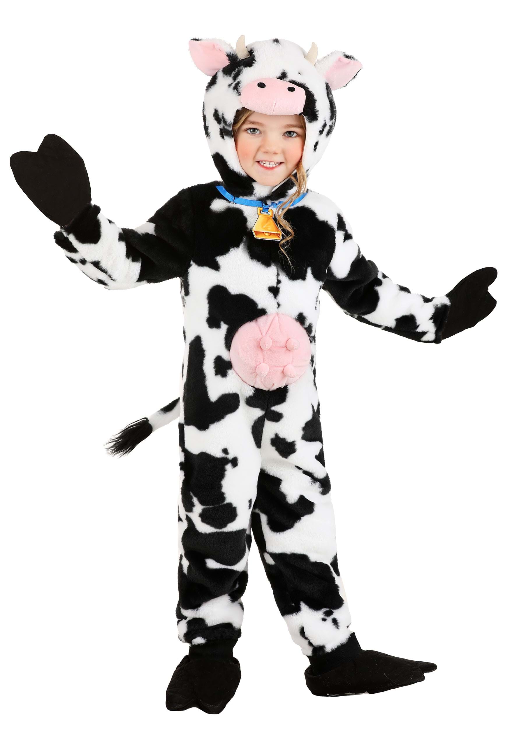 Deluxe Plush Spotted Cow Toddler Costume | Kid