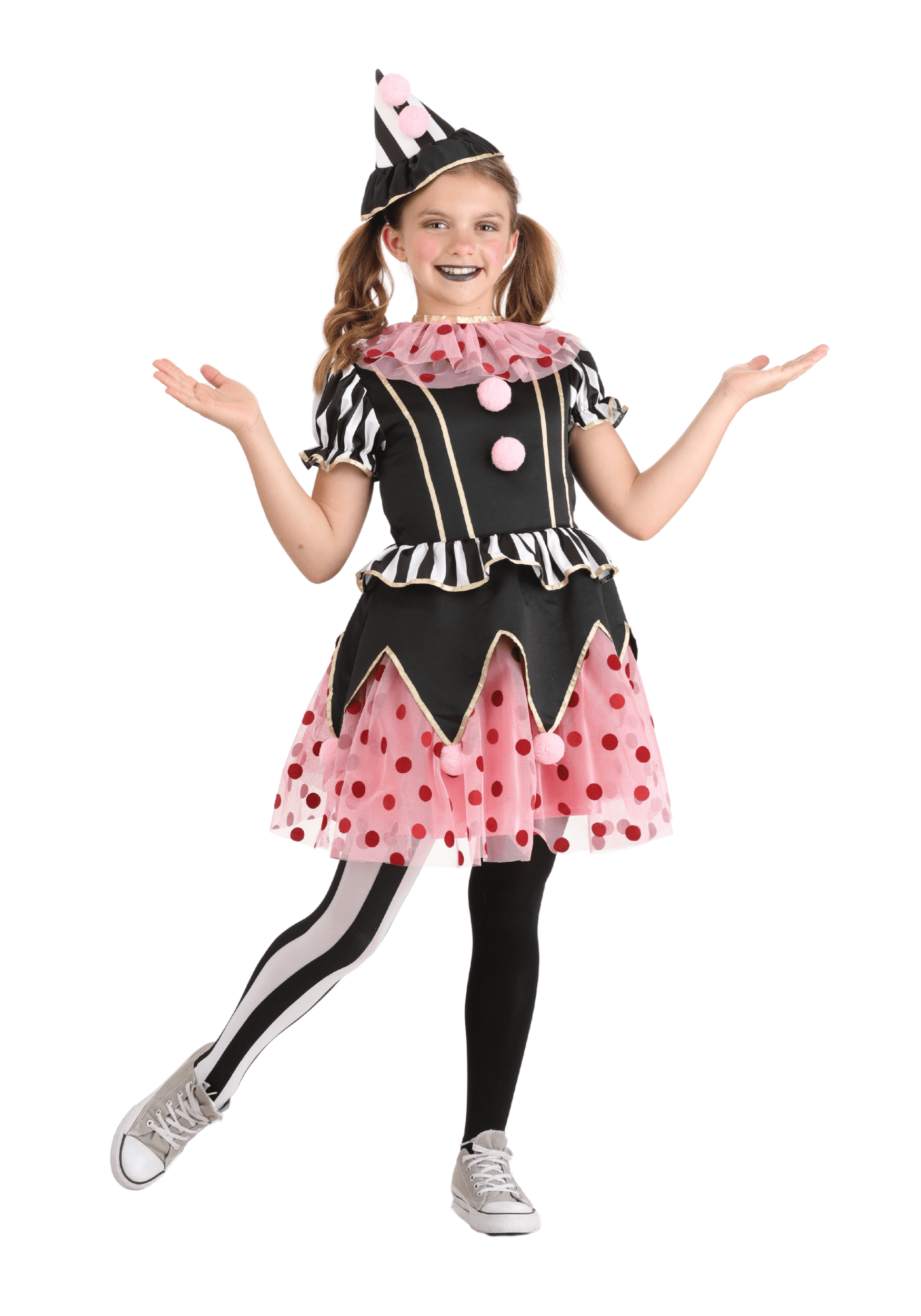 Perfectly Pink Clown Girl