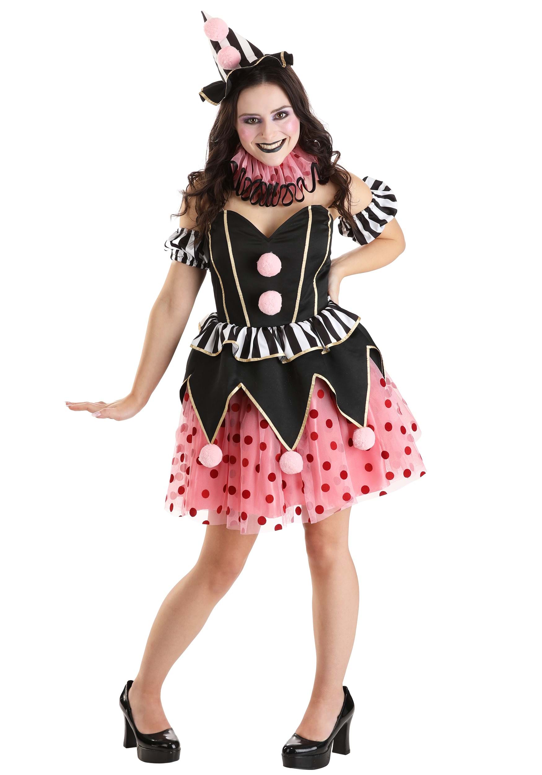 Cupcake Clown Costume for Women | Adult Clown Costumes