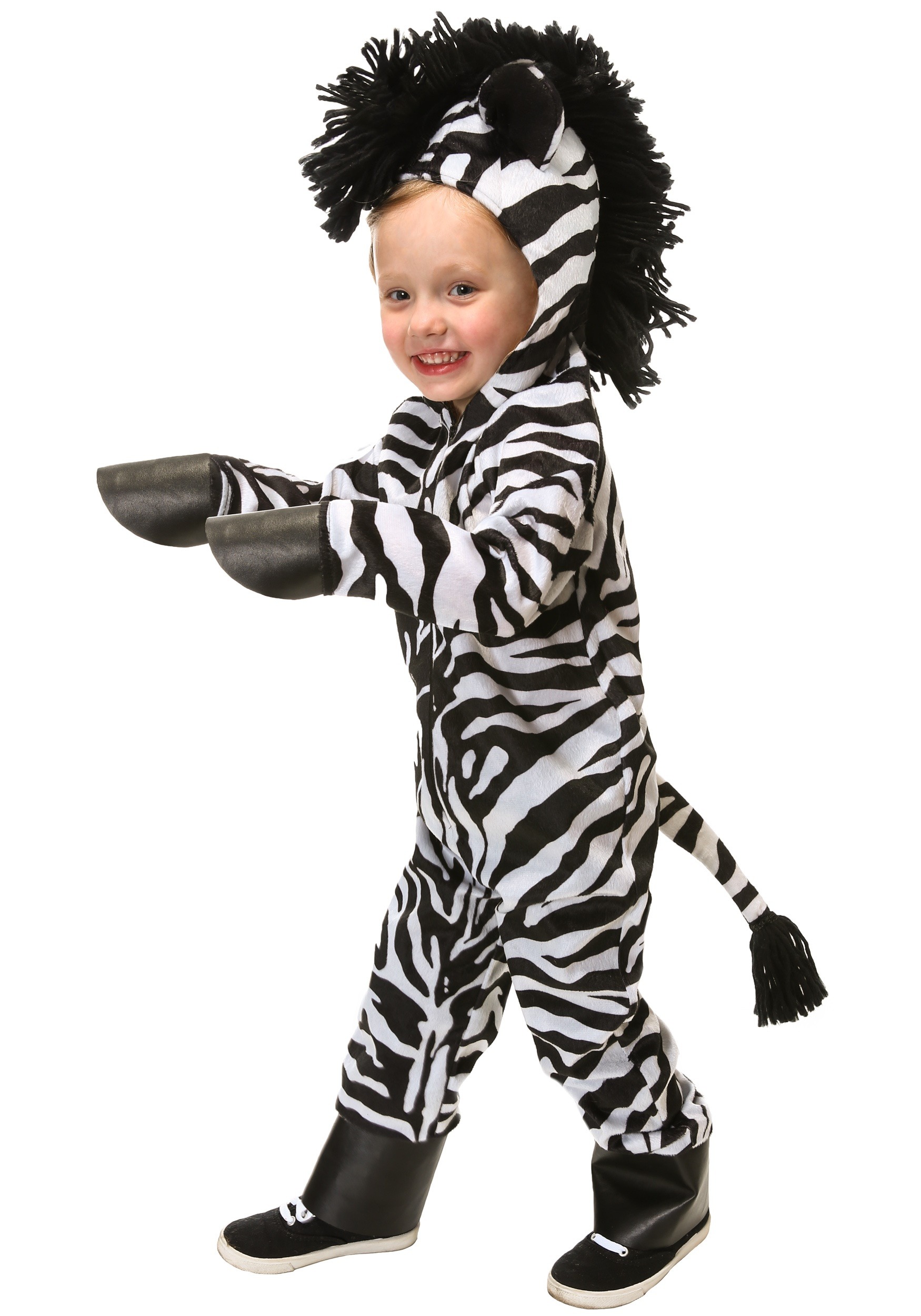 Wild Zebra Costume for Toddlers | Toddler Animal Costumes