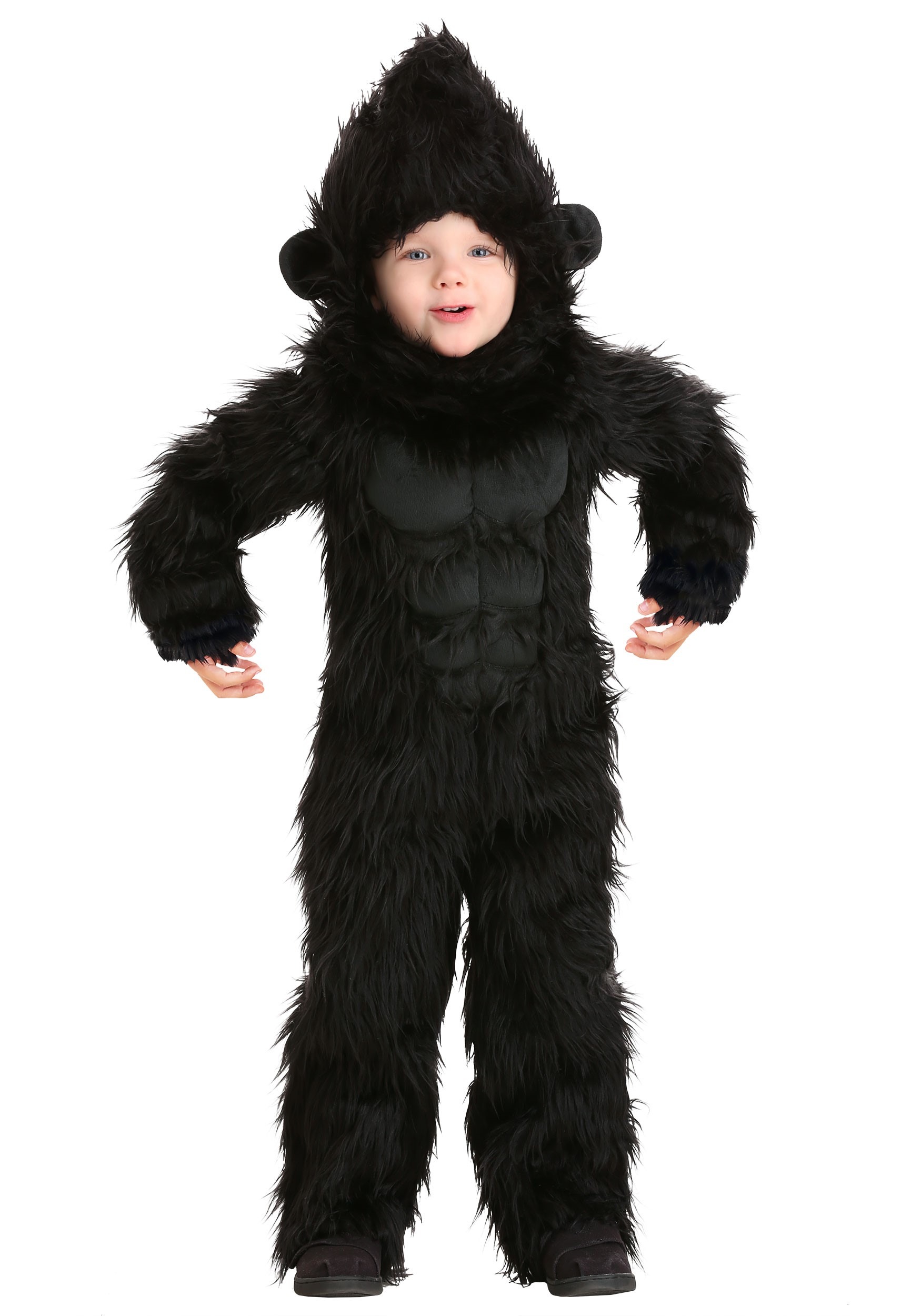 Gorilla Toddler Costume Jumpsuit | Kid
