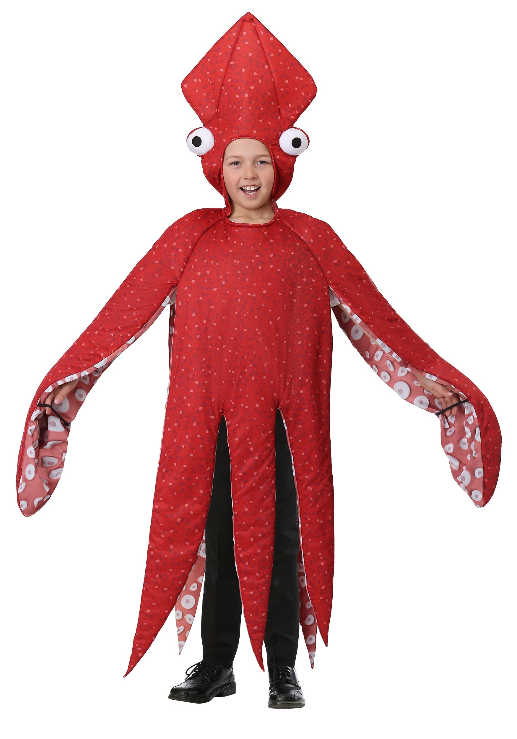 Kid's Neon Flying Squid Costume