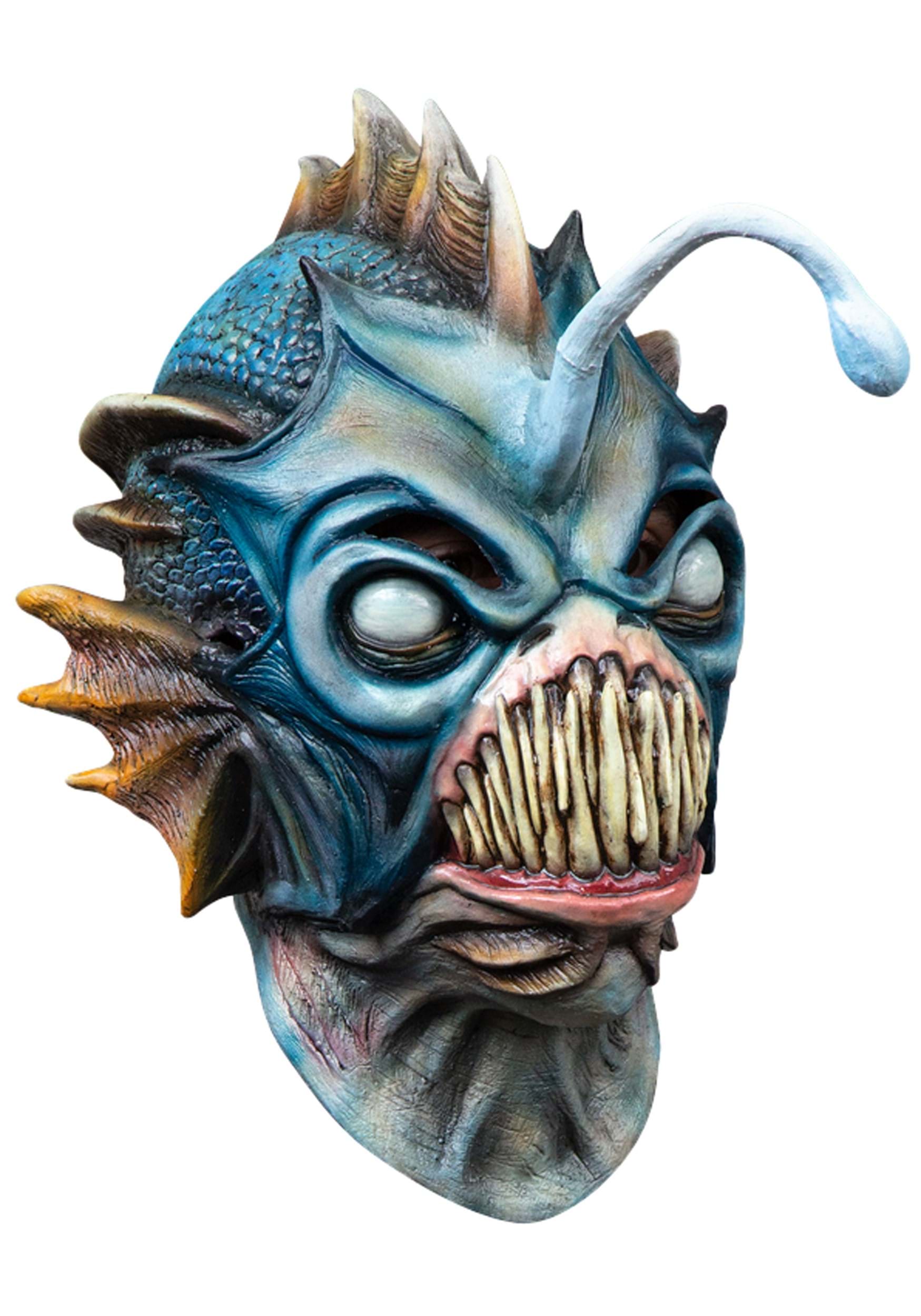 Angler Fish Latex Adult Costume Mask | Costume Masks