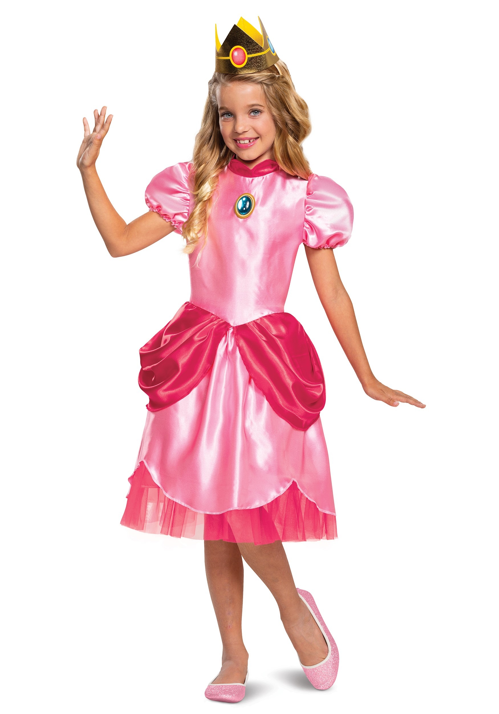 Super Mario Classic Princess Peach Girl