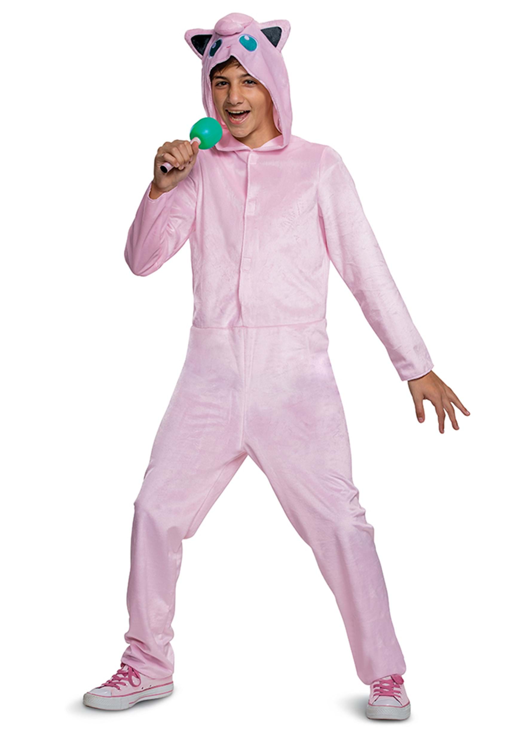 Pokémon Jigglypuff Hooded Jumpsuit Classic Kid