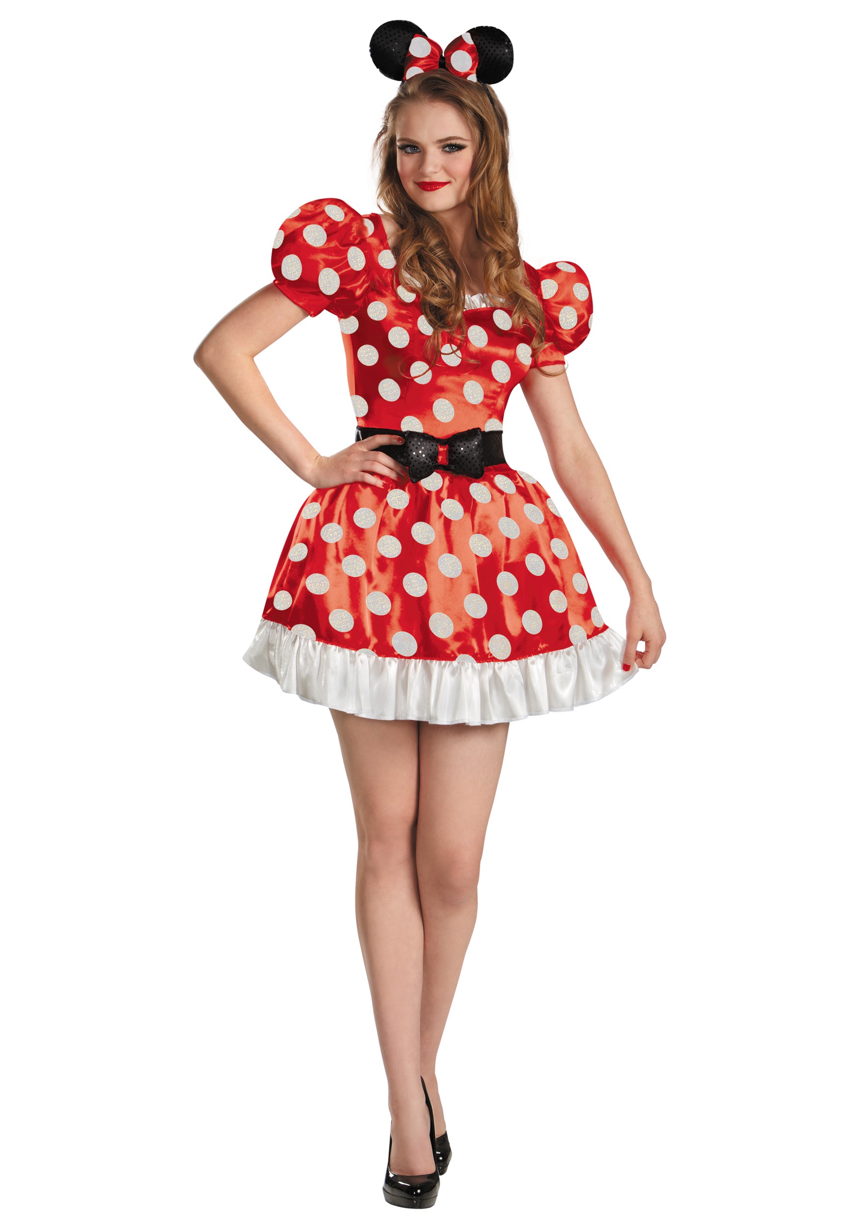 Disney Plus Size Classic Red Minnie Costume | Disney Costumes