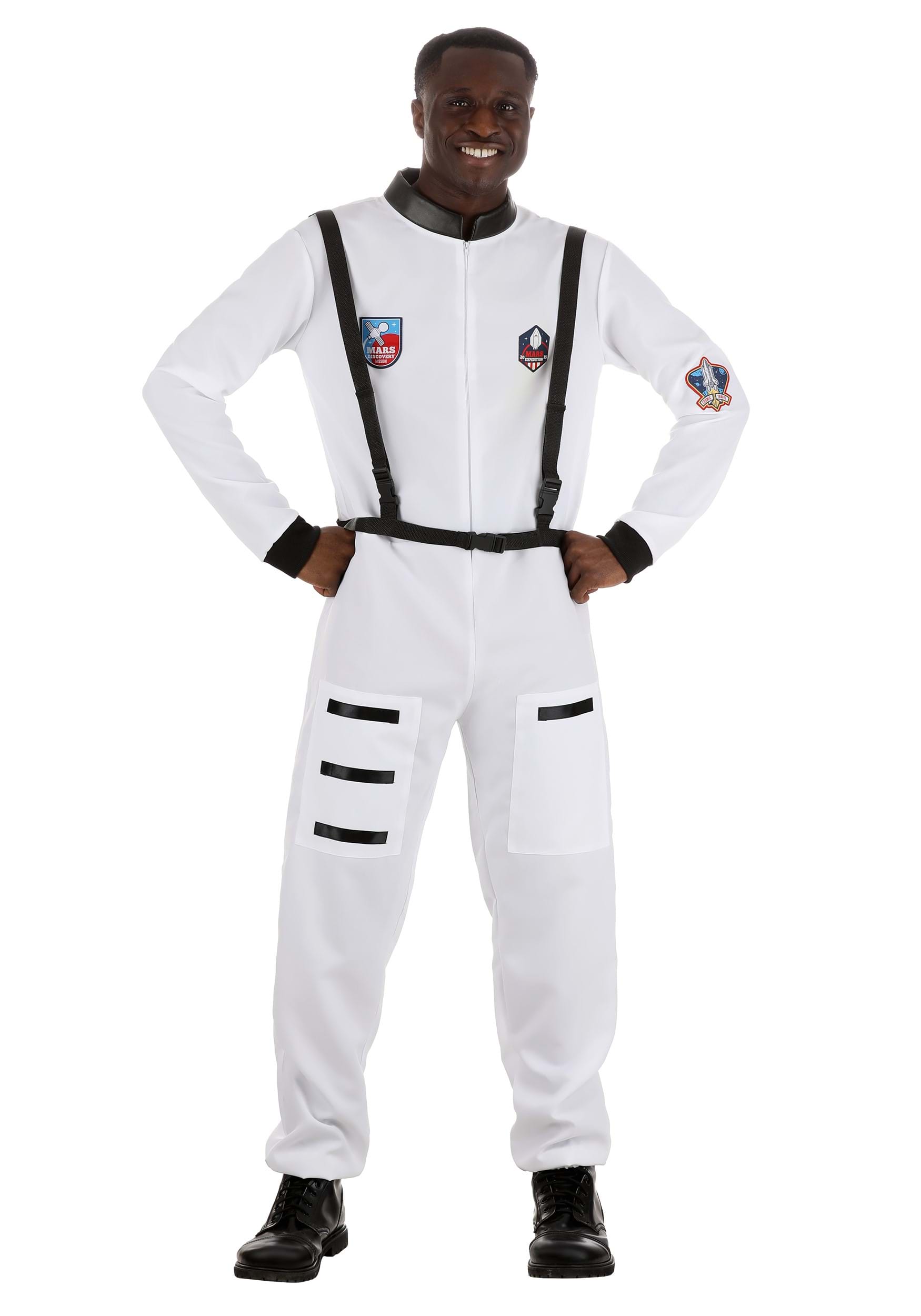 Classic White Astronaut Adult Costume | Astronaut Costumes