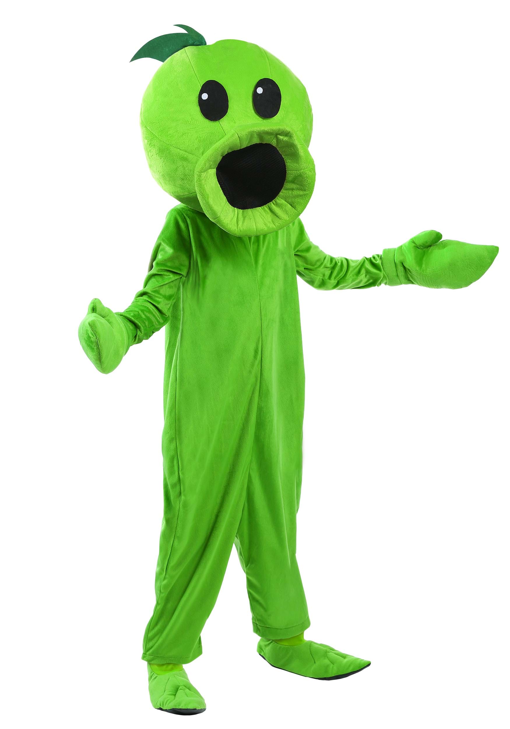 Plants Vs Zombies Adult Peashooter Costume | Plants Vs Zombies Costumes