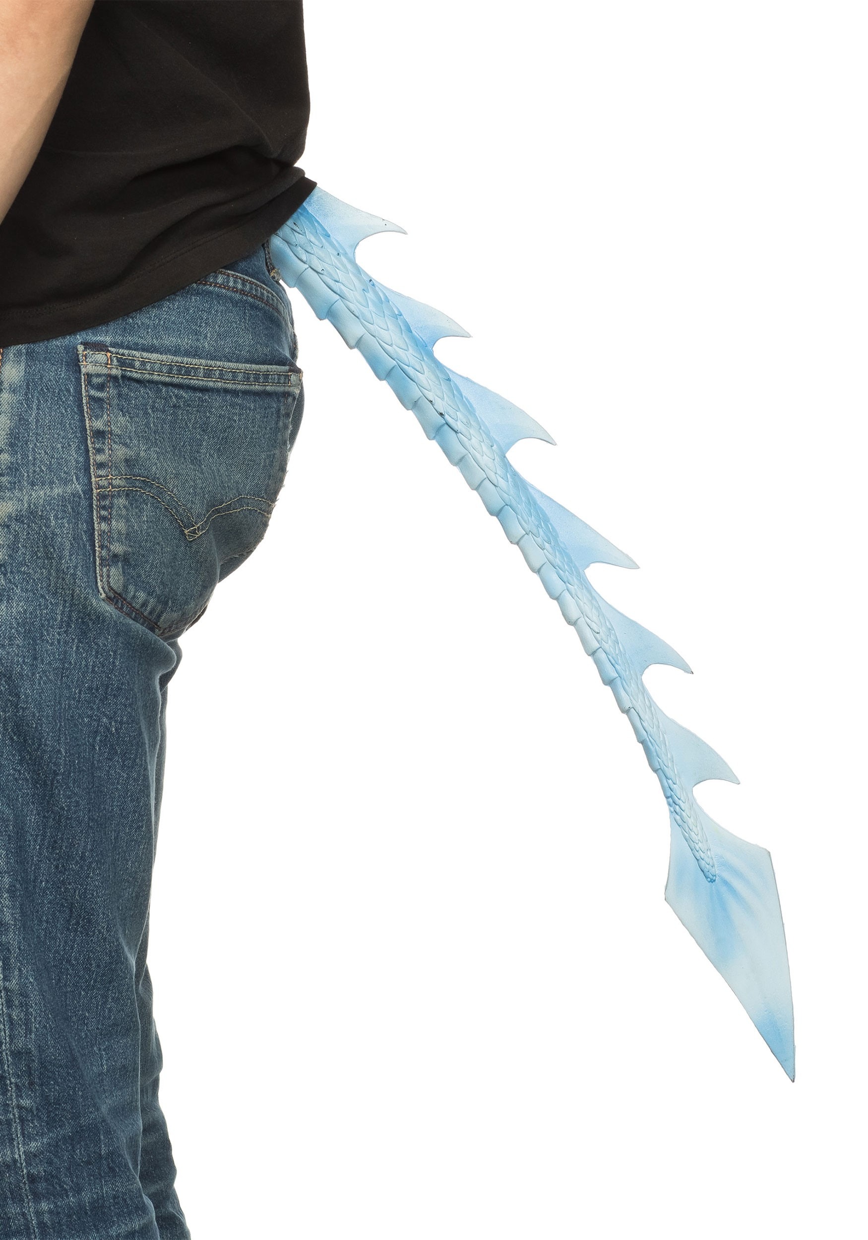 Ice Blue Dragon Tail Accessory | Dragon Accessories