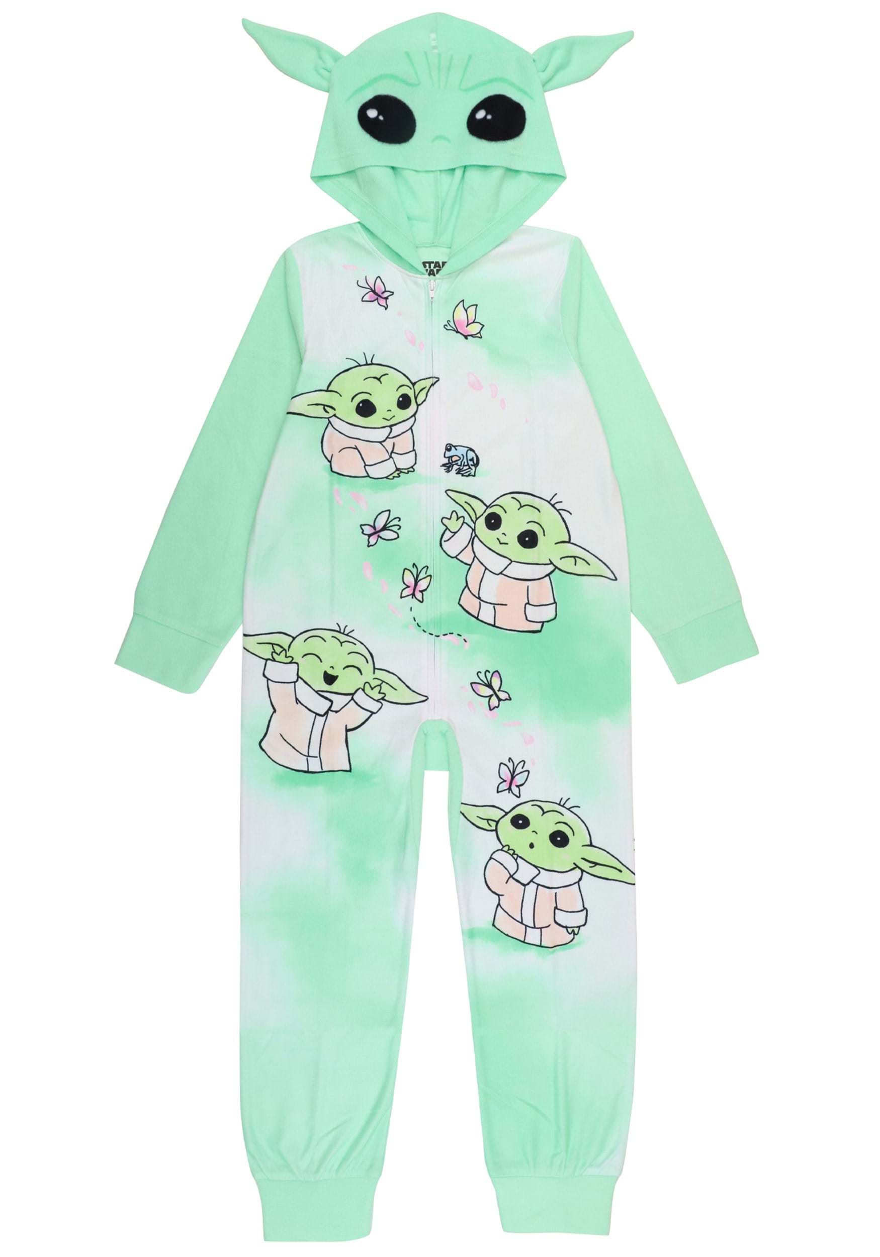 Grogu Girl's Garden Hooded Blanket Sleeper | Star Wars Apparel