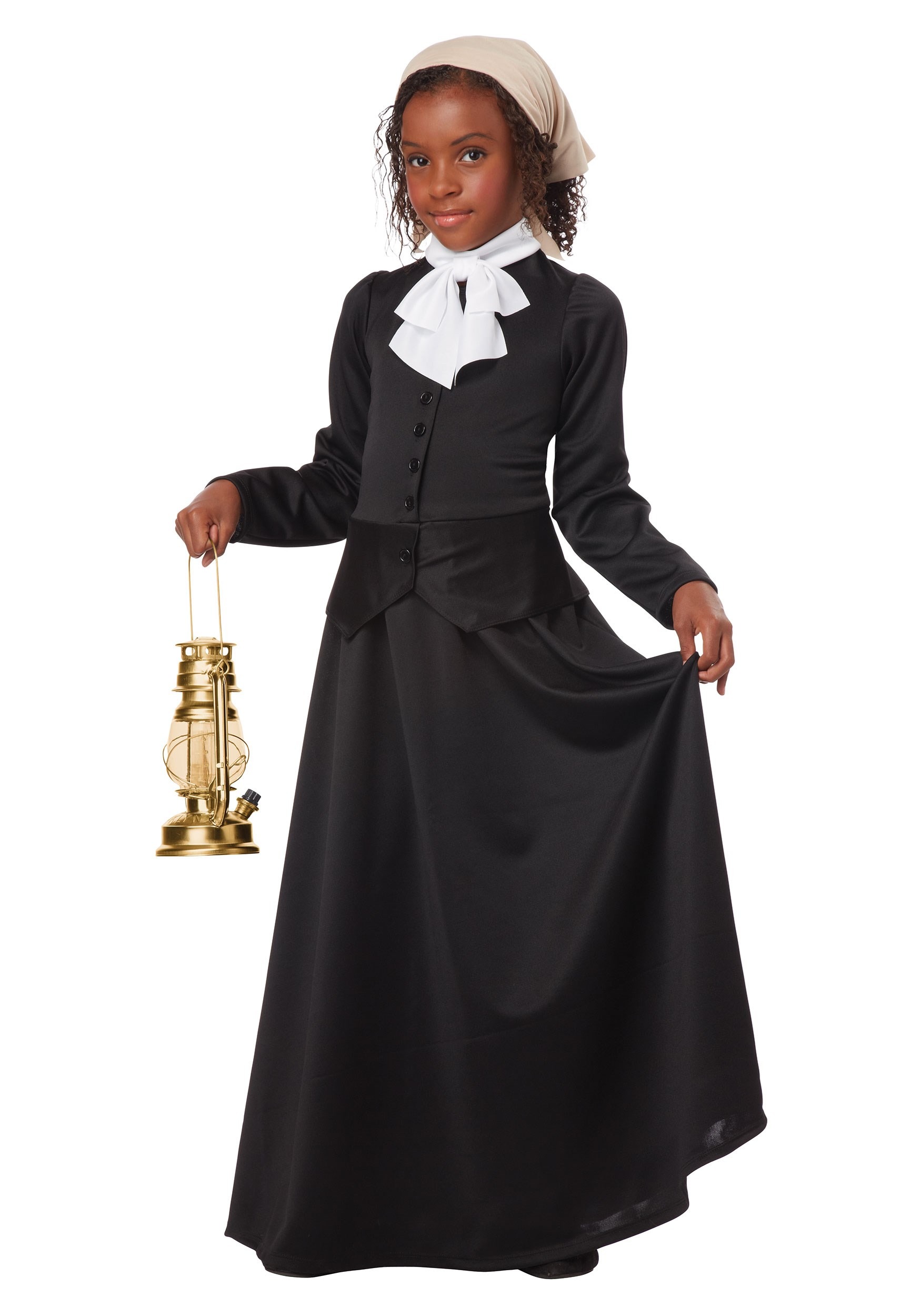 Harriet Tubman/Susan B. Anthony Costume for Girls | Girl's Historical Costumes