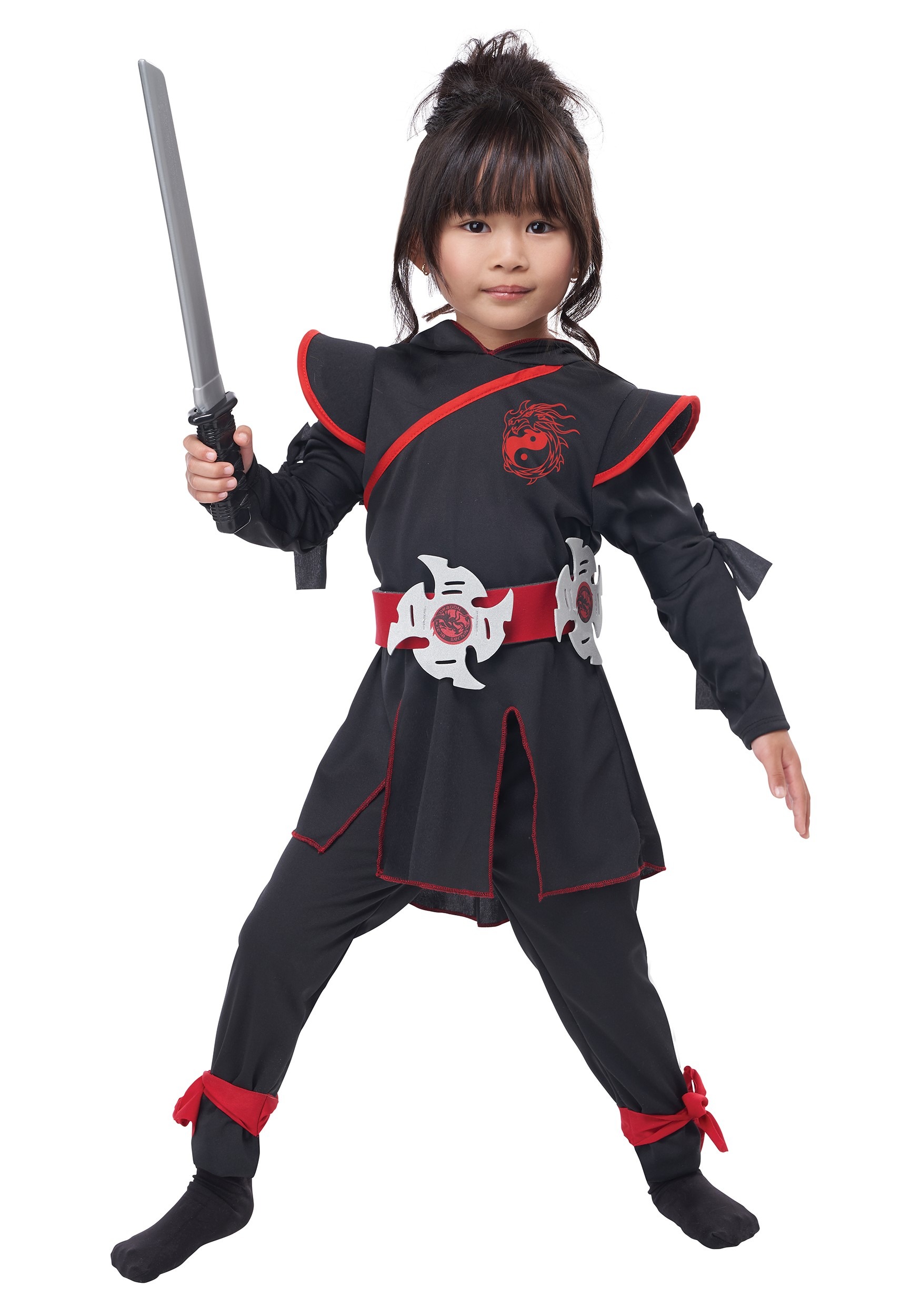 Lil' Ninja Girl Costume