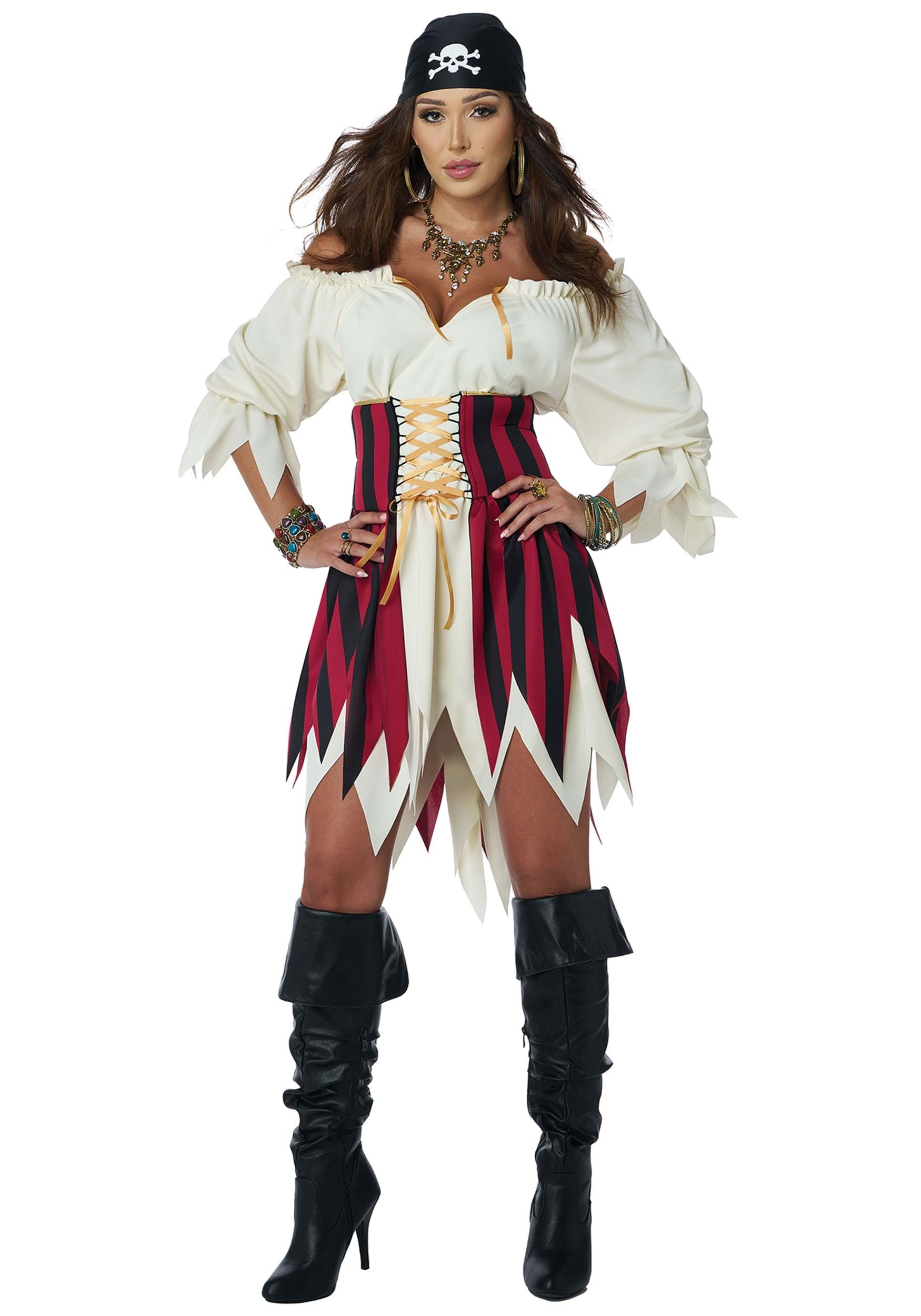Sultry Sea Pirate Women's Costume | Adult Pirate Costumes