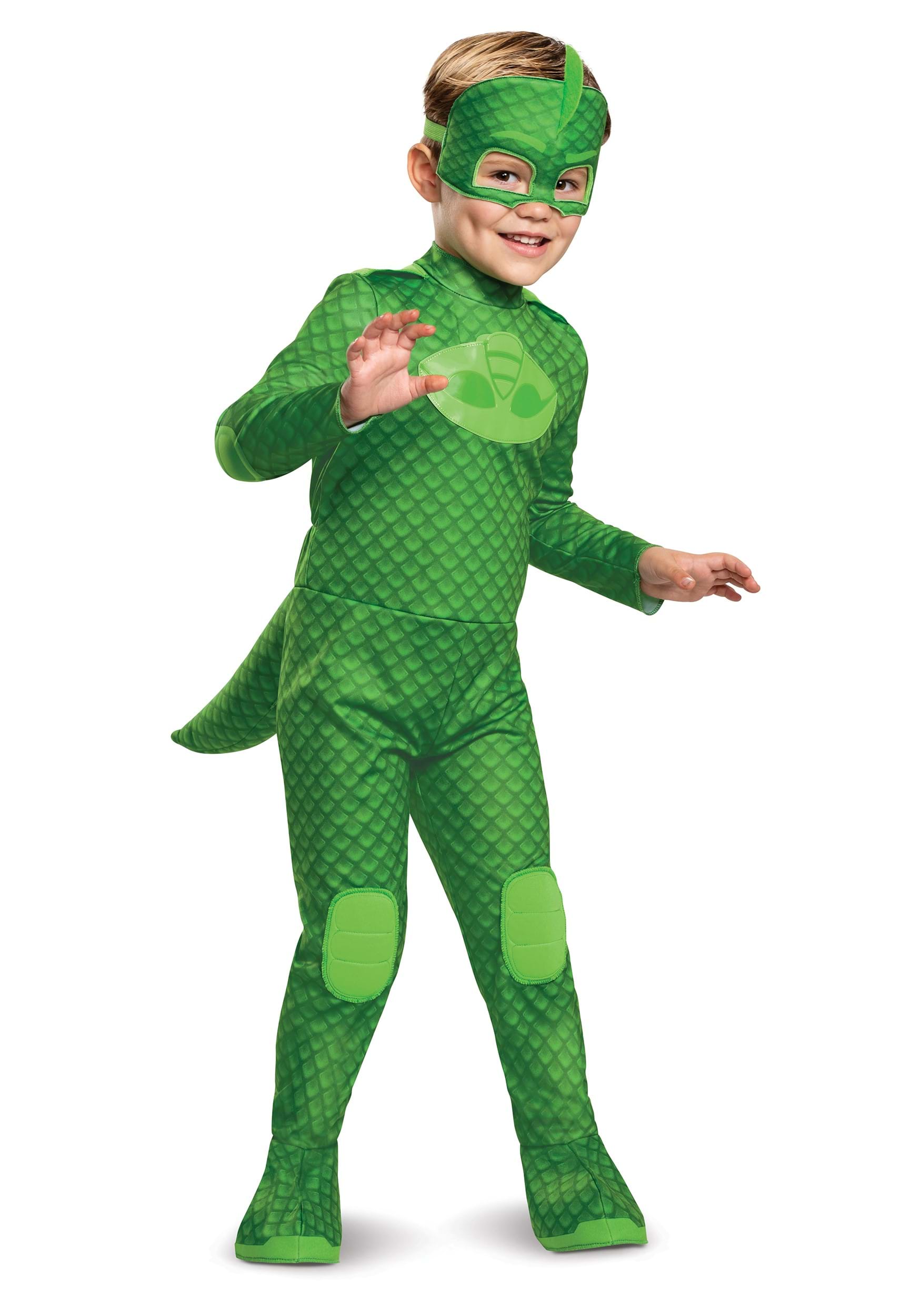PJ Masks Kid's Gekko Deluxe Light Up Costume