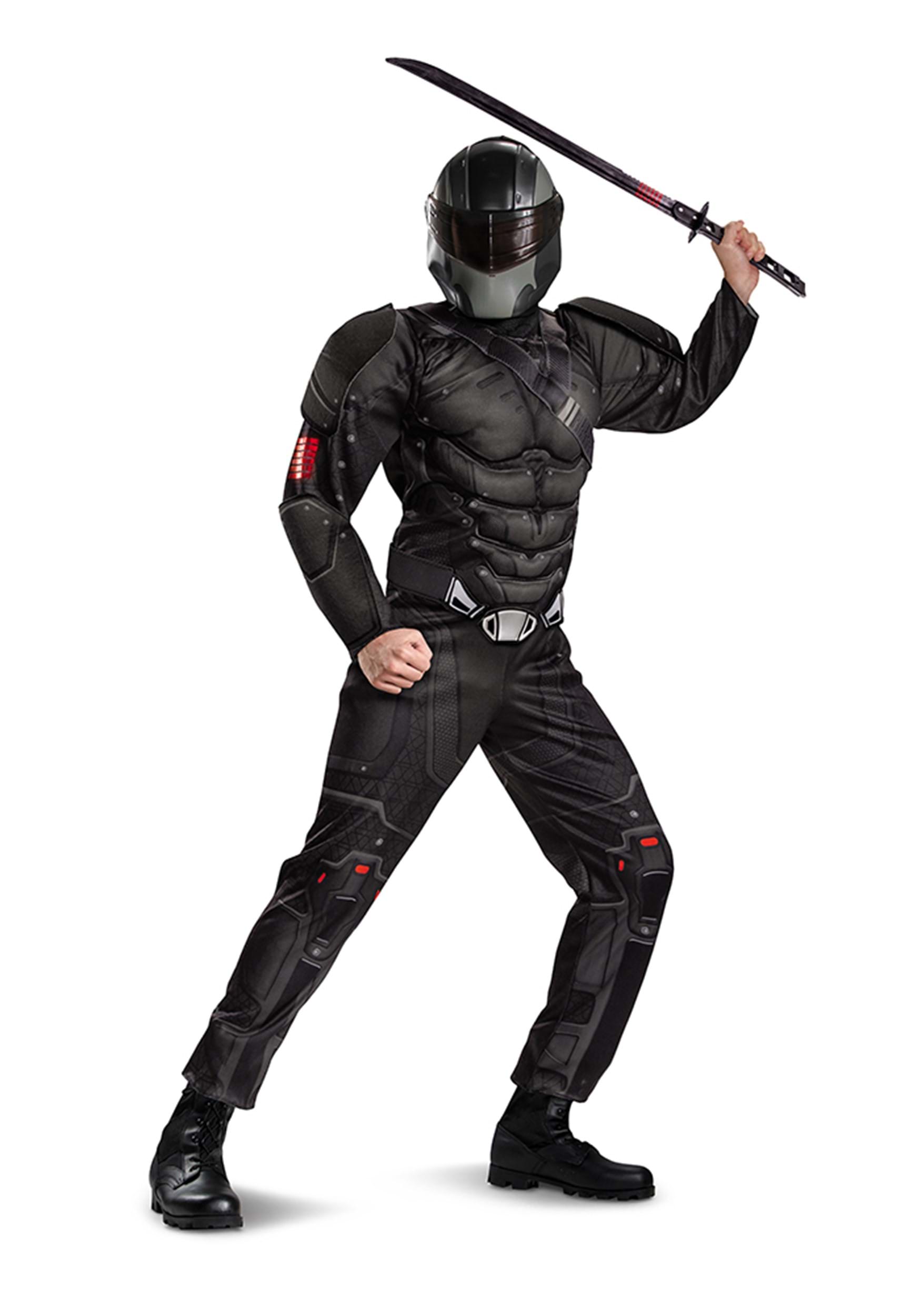 Snake Eyes Movie Men's Costume | Adult Movie Costumes