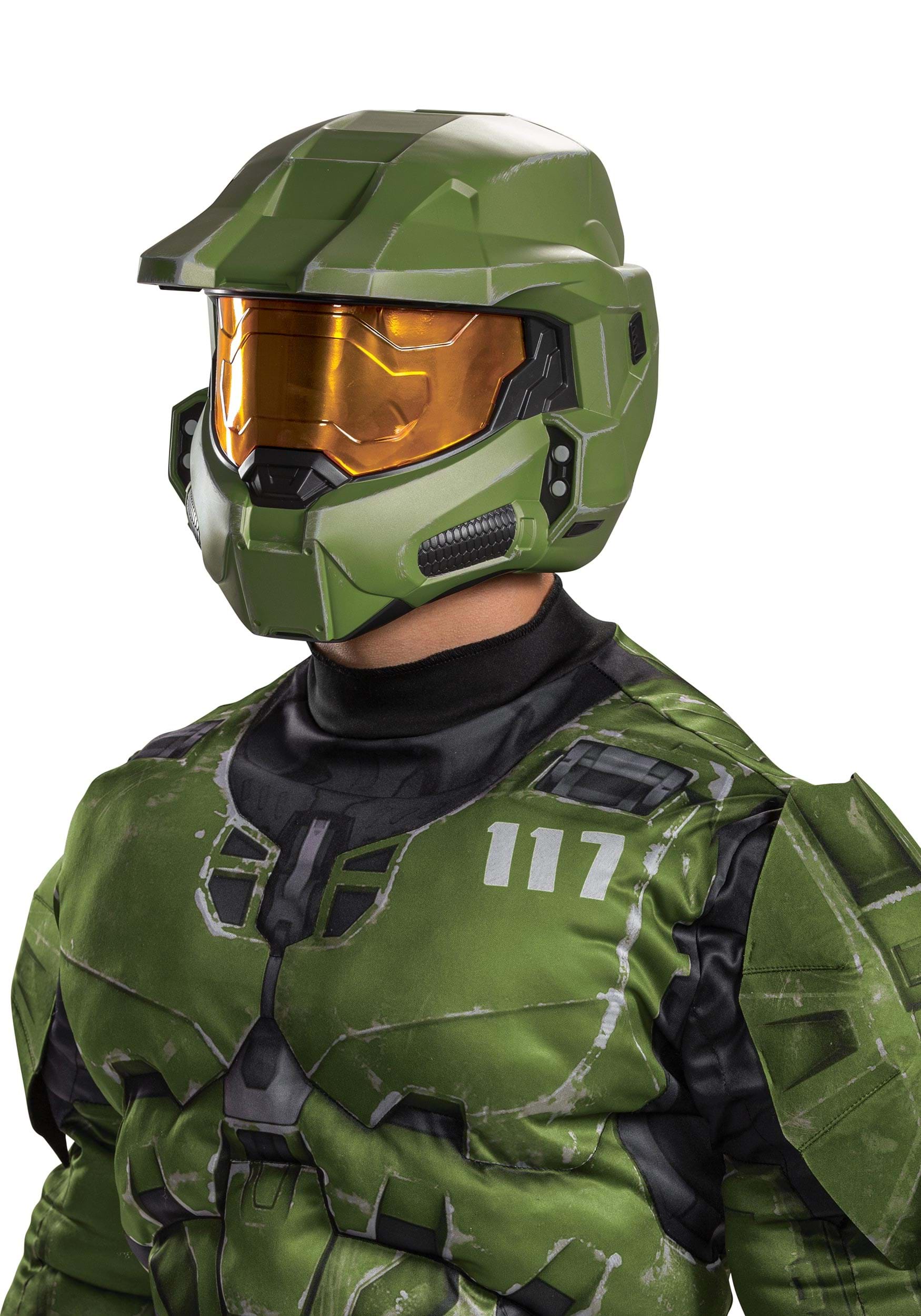Halo Infinite Master Chief Costume Helmet For Adults