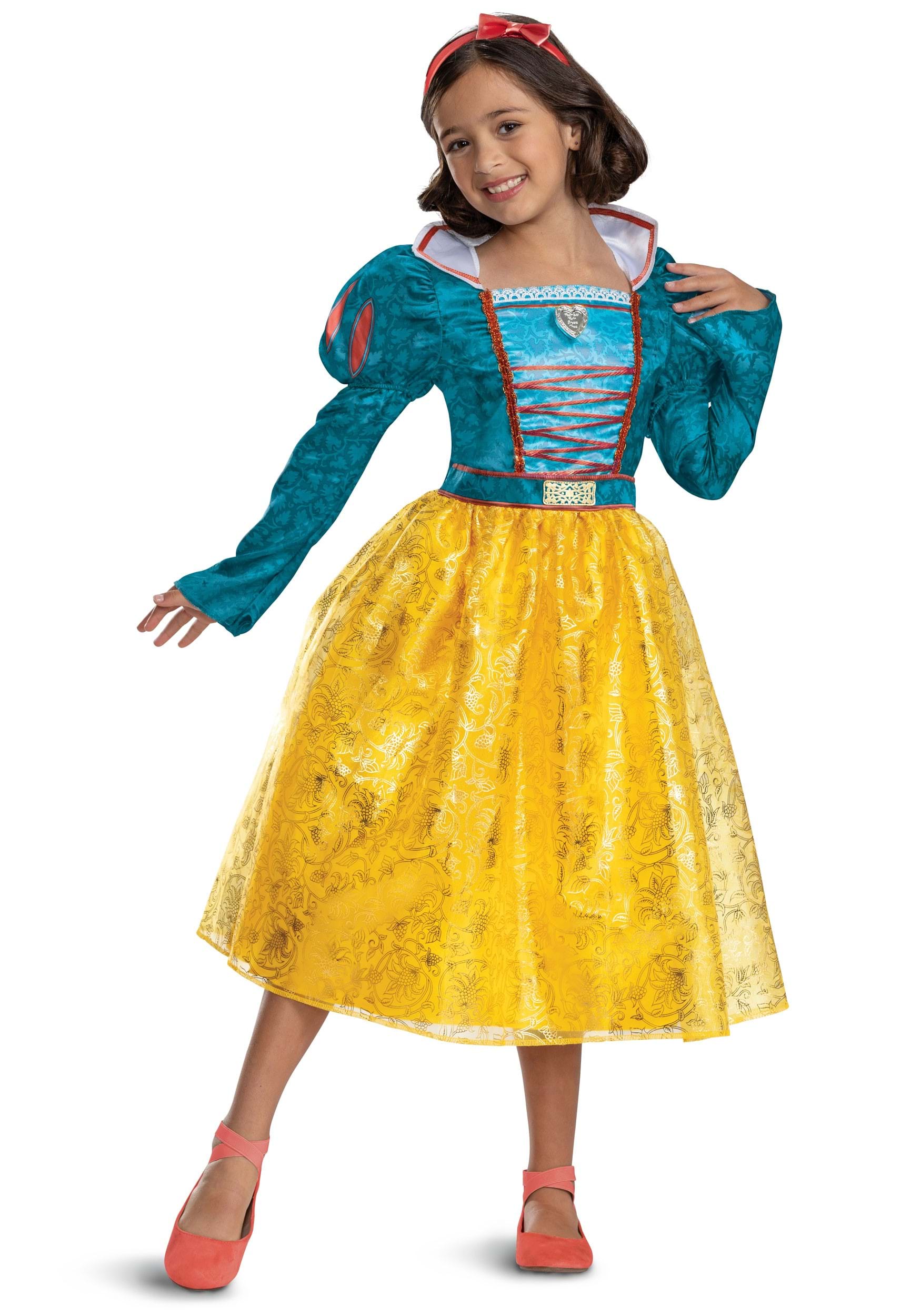 Deluxe Snow White Live Action Girl's Costume | Disney Costumes