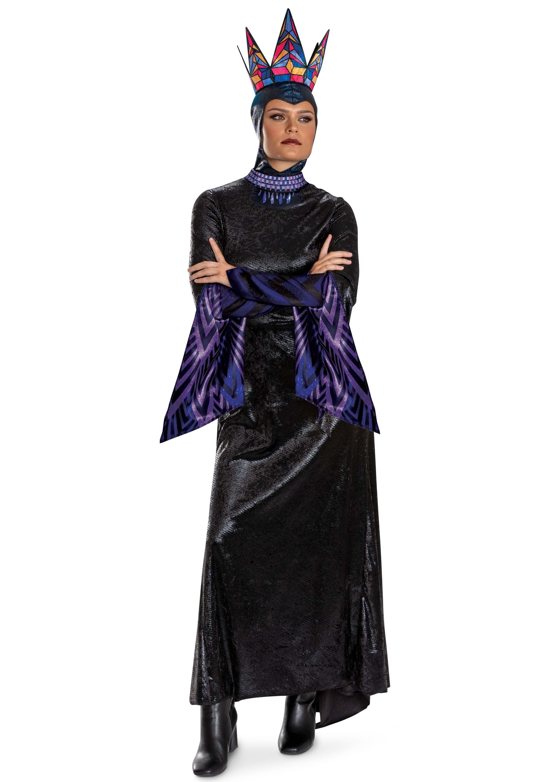 Deluxe Snow White Live Action Women's Evil Queen Costume | Disney Villains Costumes