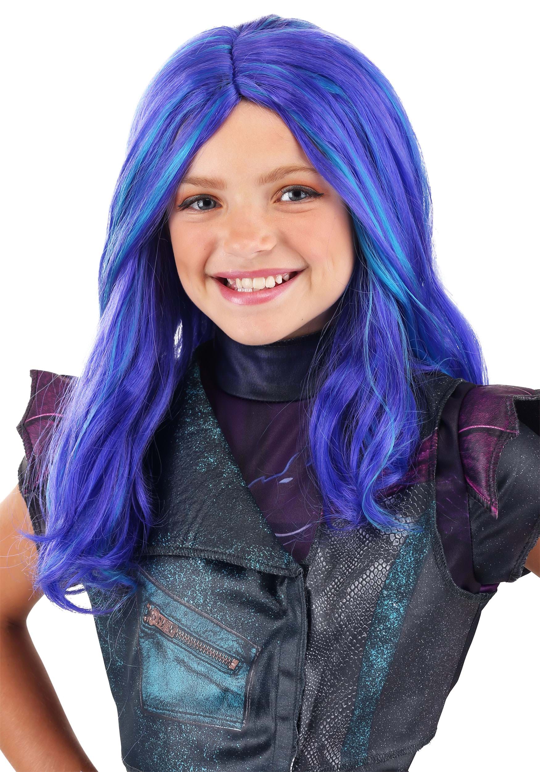 Descendants 3 Mal Wig for Girls
