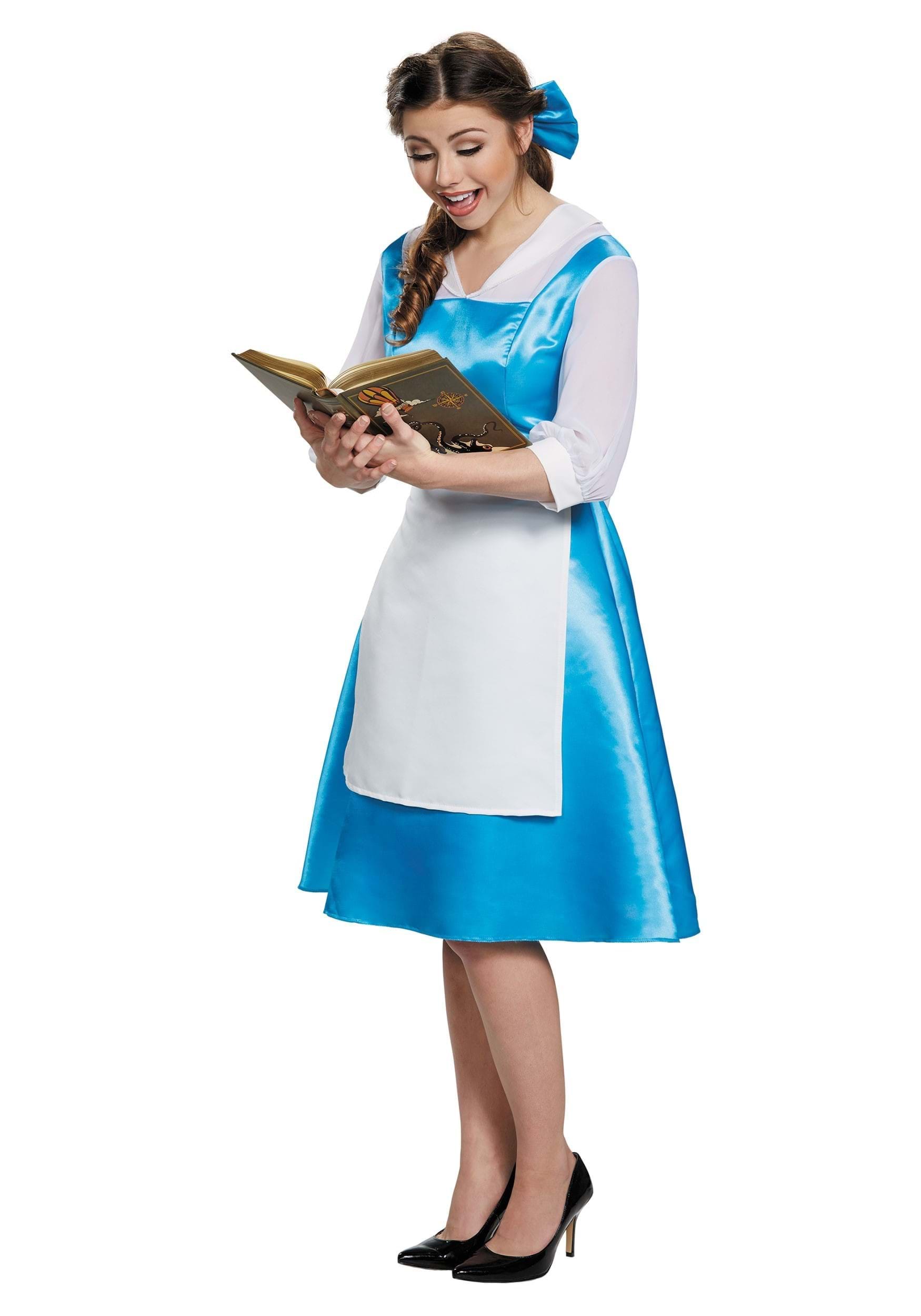 Belle Blue Costume Dress for Women | Disney Costumes