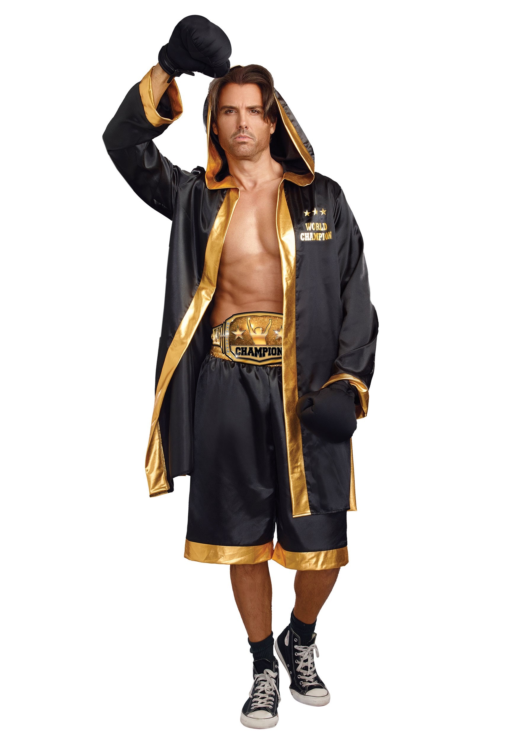 The Champ Boxer Costume for Men | Sports Costumes