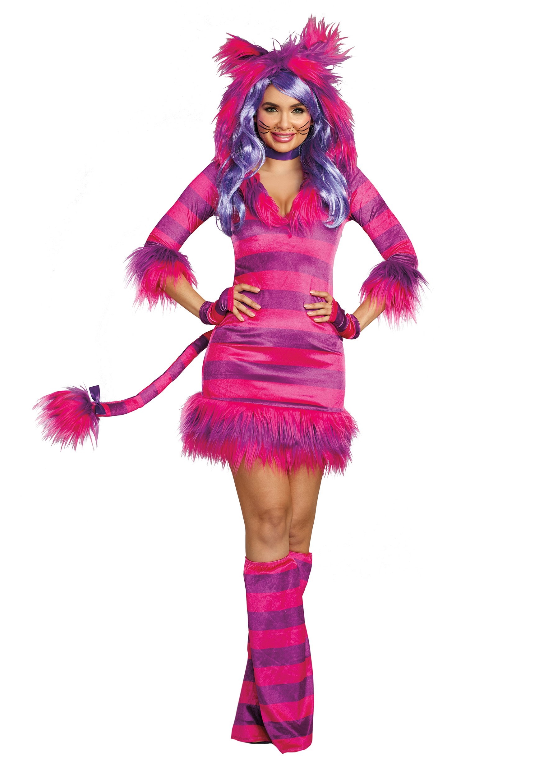 Wonderland Magic Cat Costume for Women | Cheshire Cat Costumes