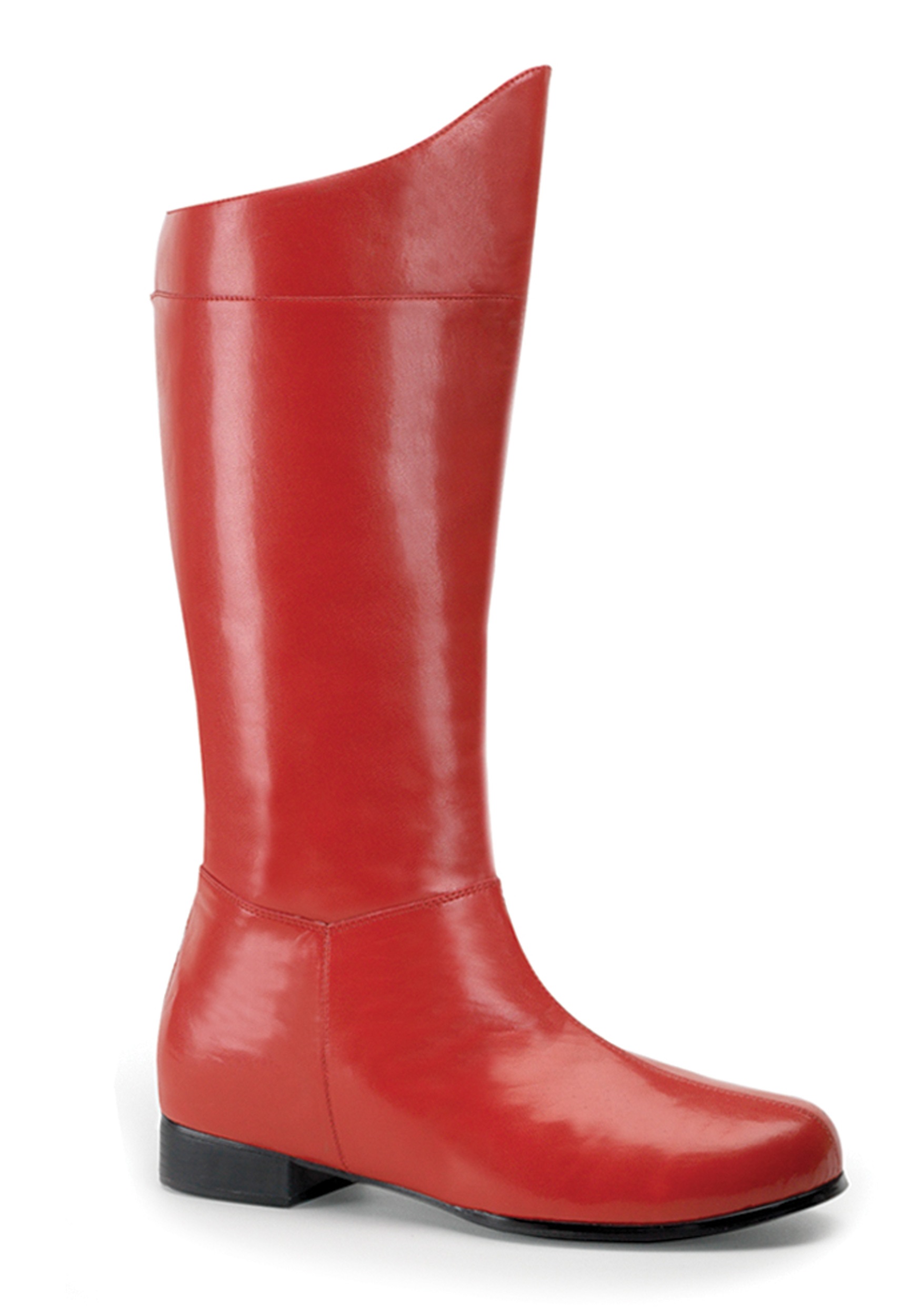 Child Red Superhero Costume Boots | Superhero Accessories