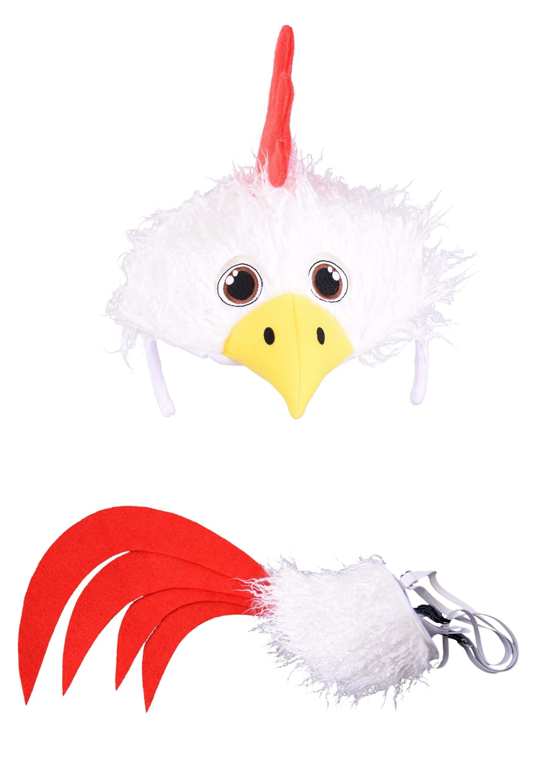 Chicken Soft Headband & Tail Costume Kit | Chicken Costumes