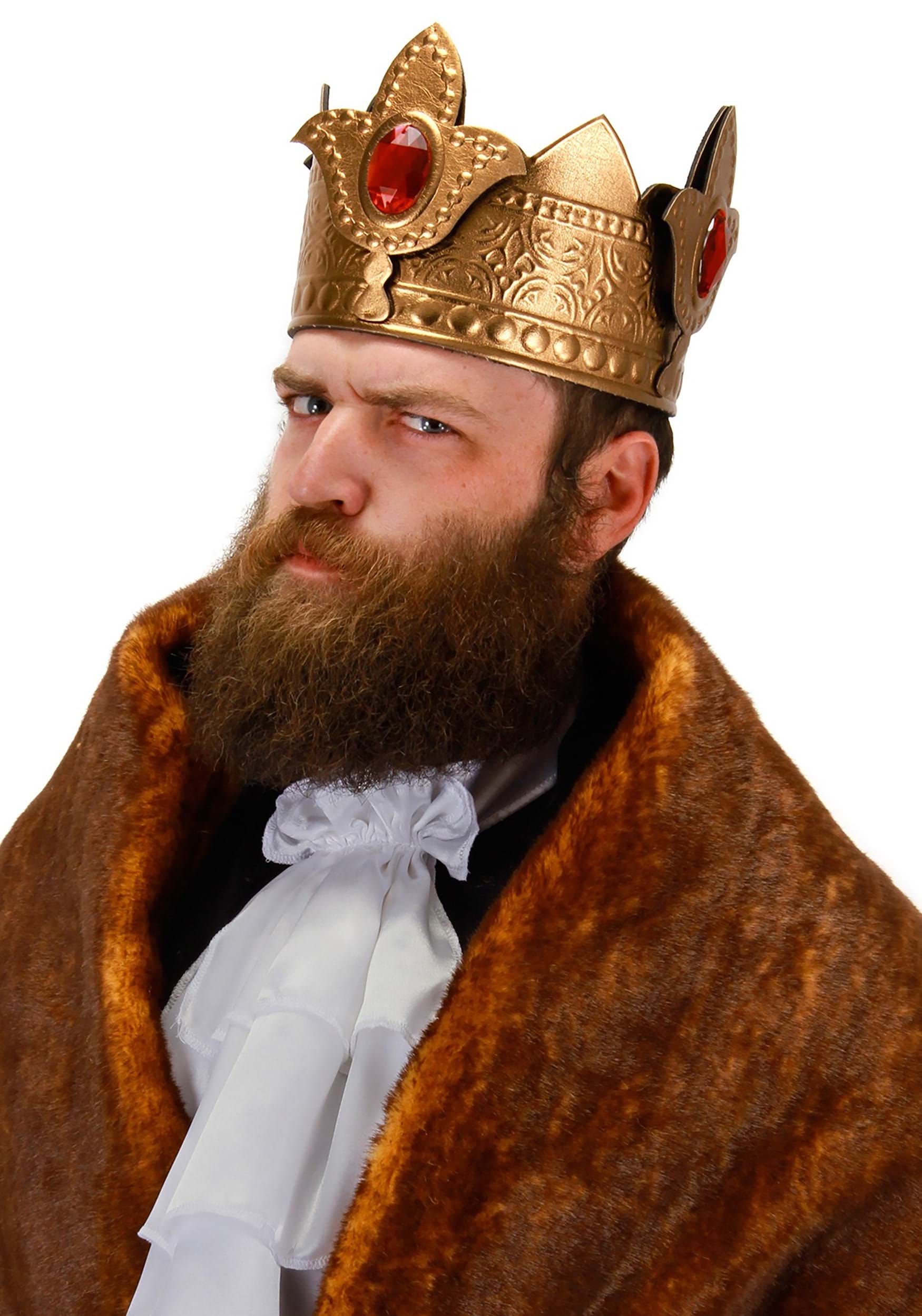 King Crown Costume Accessory for Men | Men's Costumes Accessories