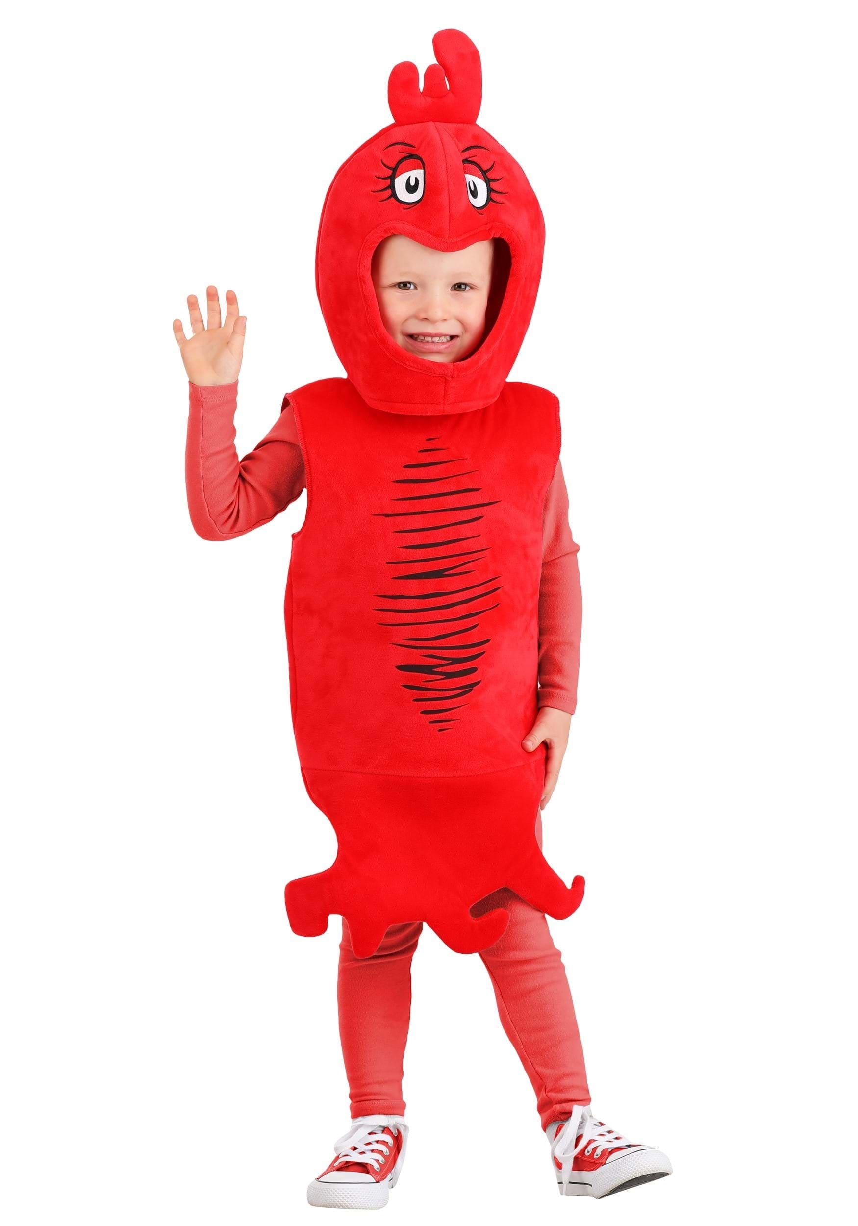 Toddler Dr. Seuss Red Fish Costume | Dr. Seuss Costumes