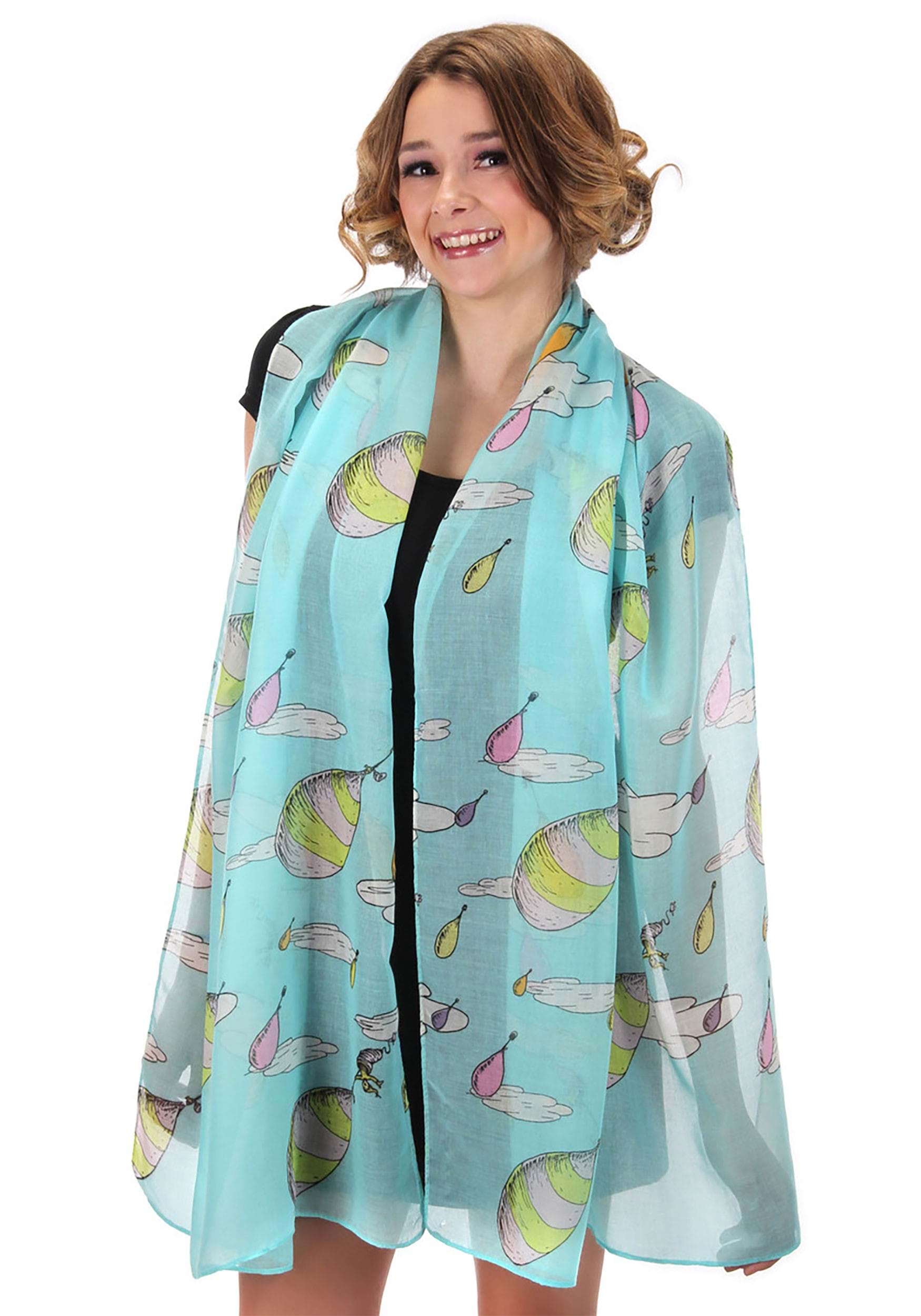 Dr. Seuss Lightweight Oh the Places You'll Go! Scarf | Dr. Seuss Accessories