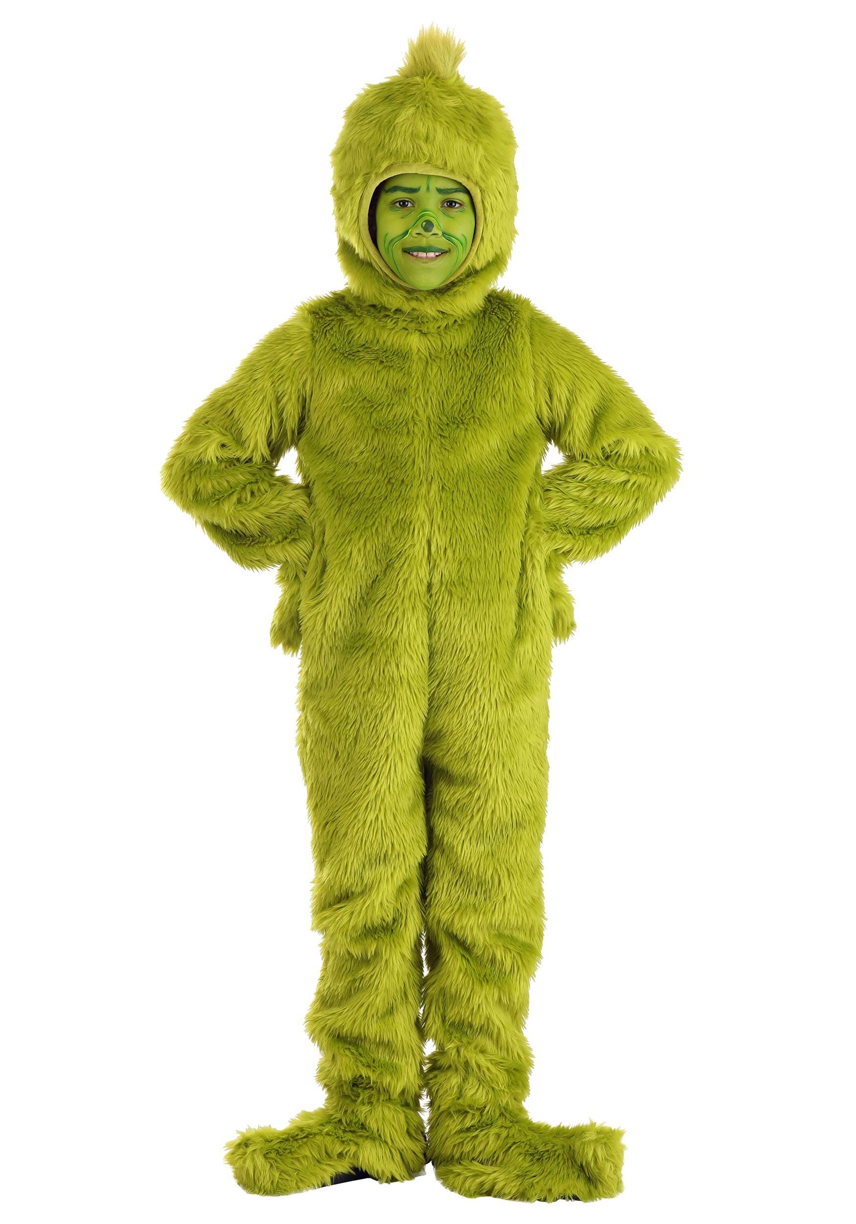 Dr. Seuss Grinch Open Face Costume | Dr. Seuss Costumes