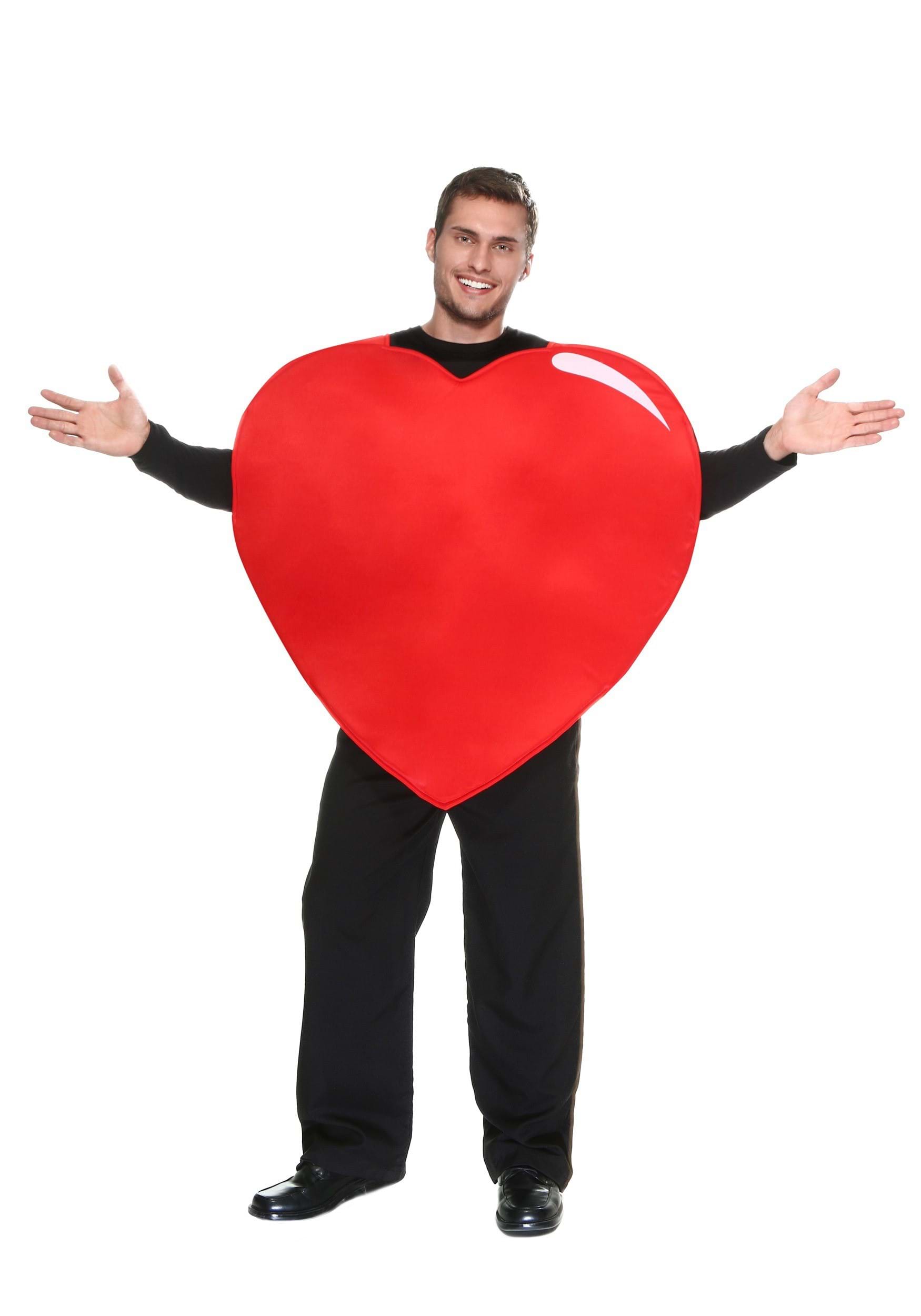 Adult Heart Costume | Adult Funny Halloween Costumes
