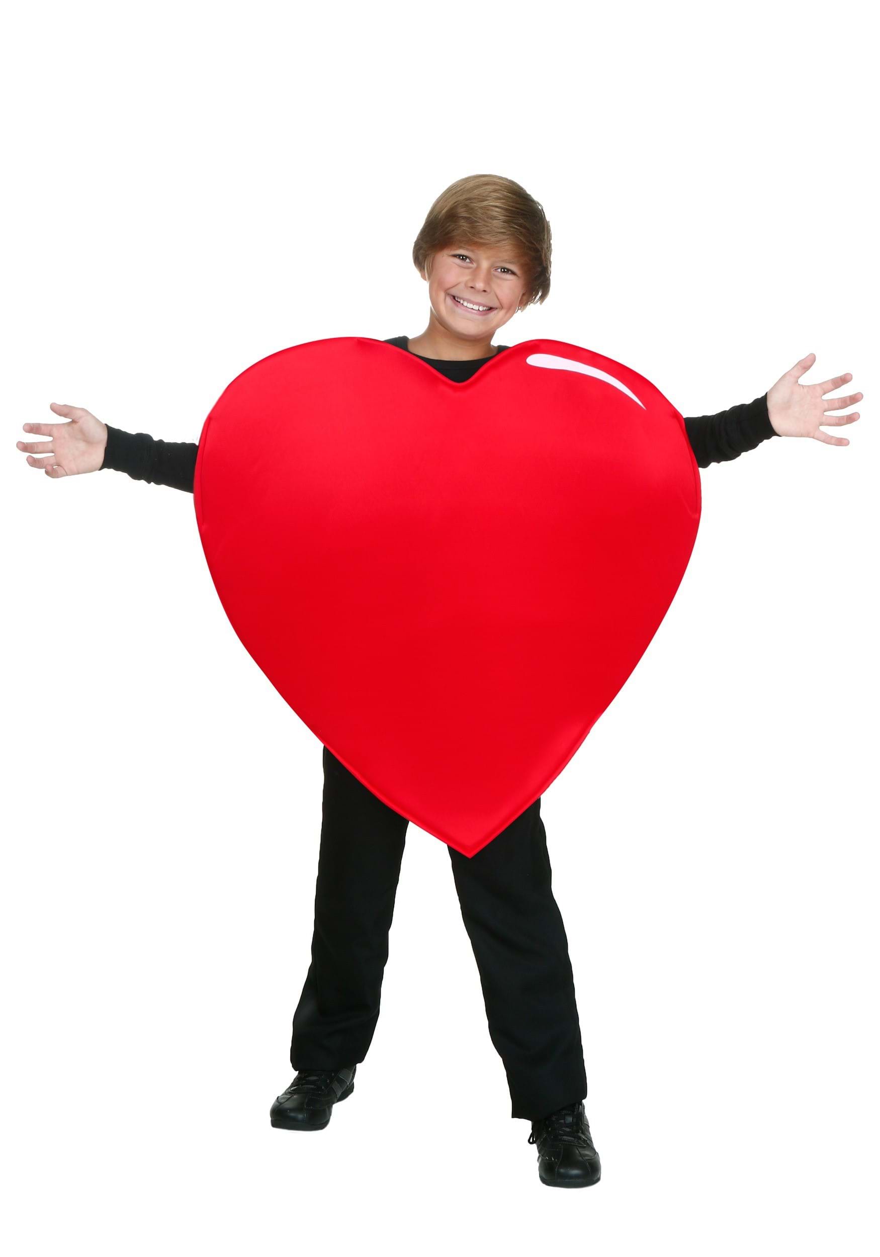 Red Heart Kid's Costume | Valentine's Day Costumes