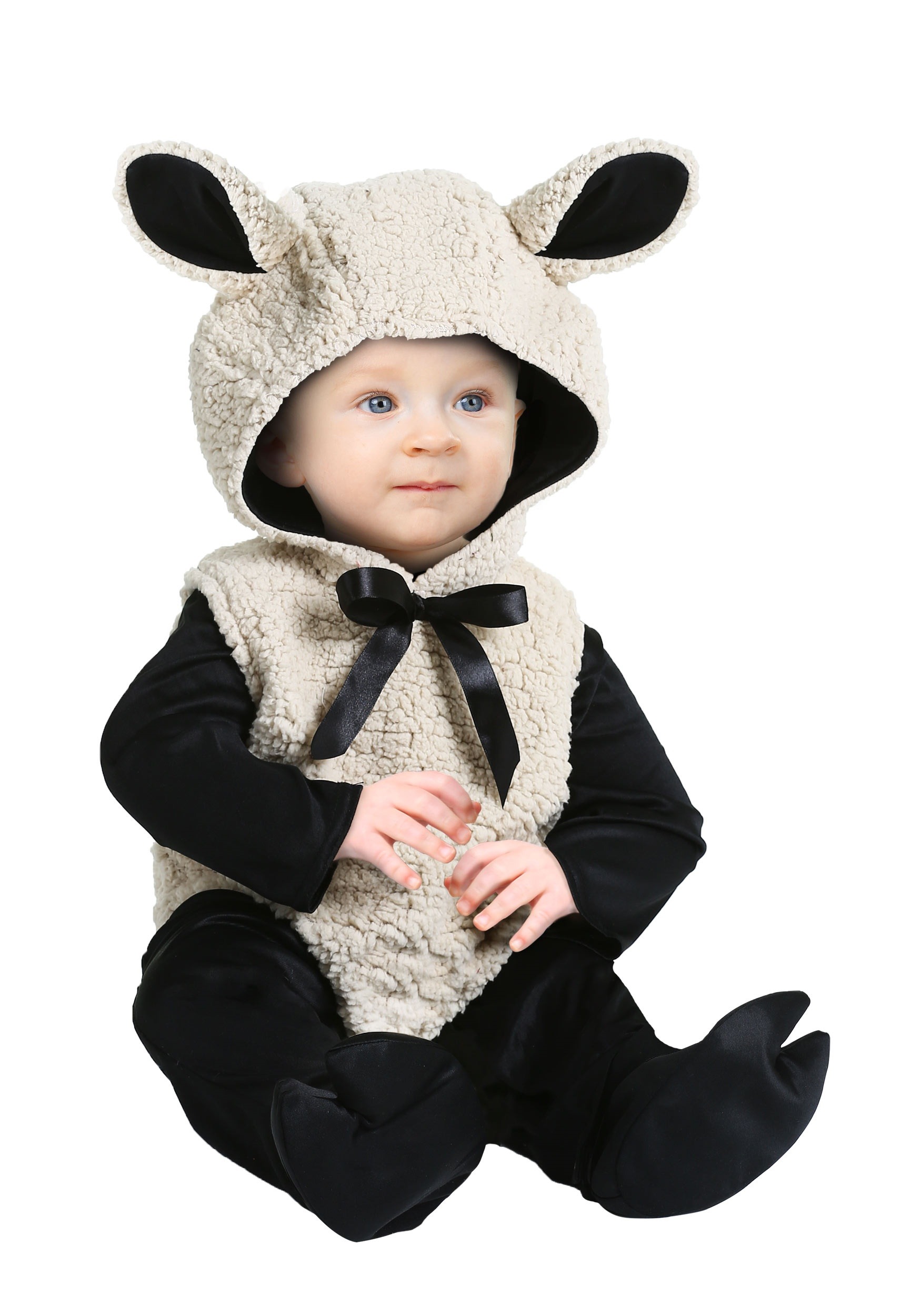 Little Lamb Infant Costume with Hood