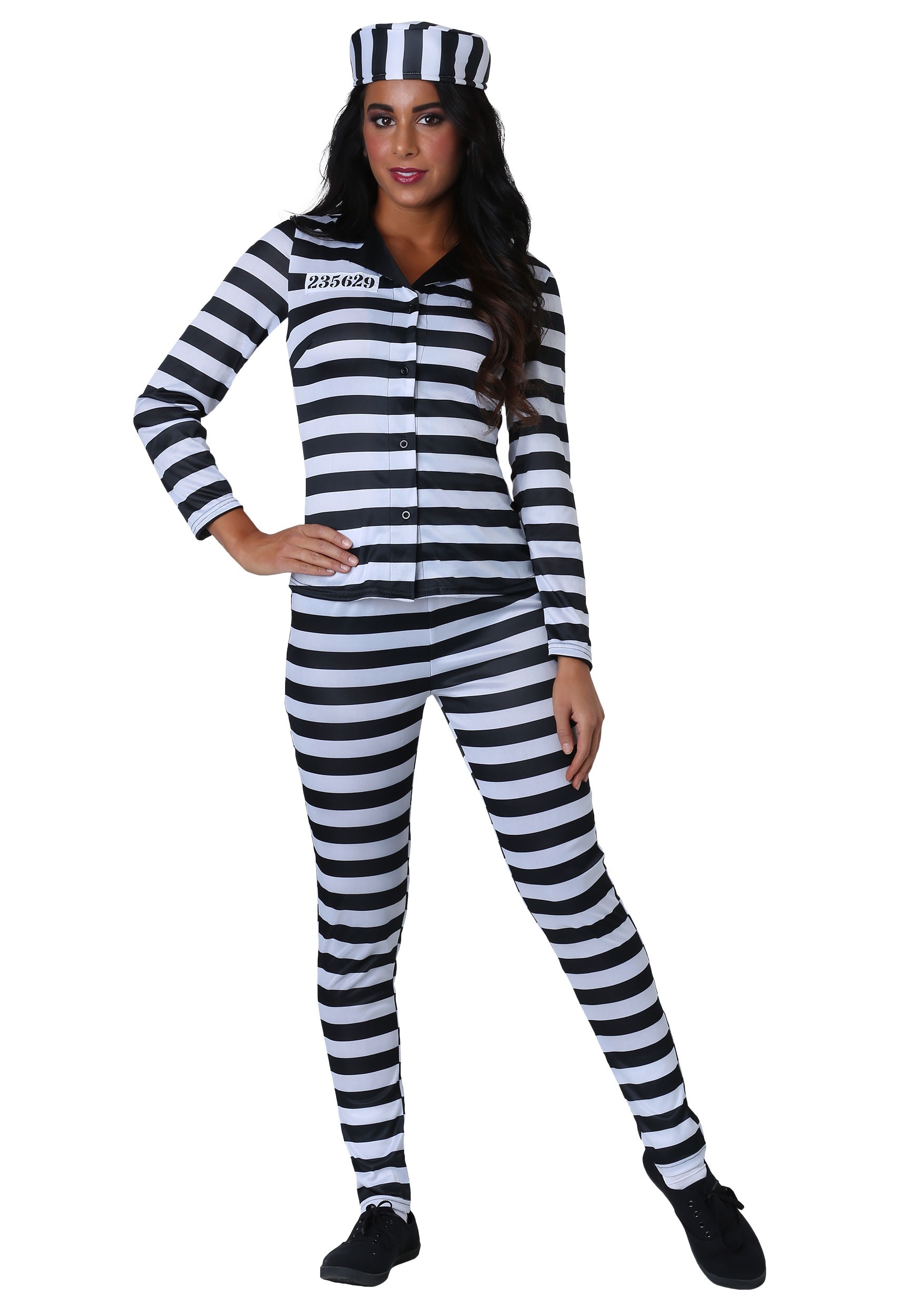 Incarcerated Cutie Costume | Prisoner Costumes