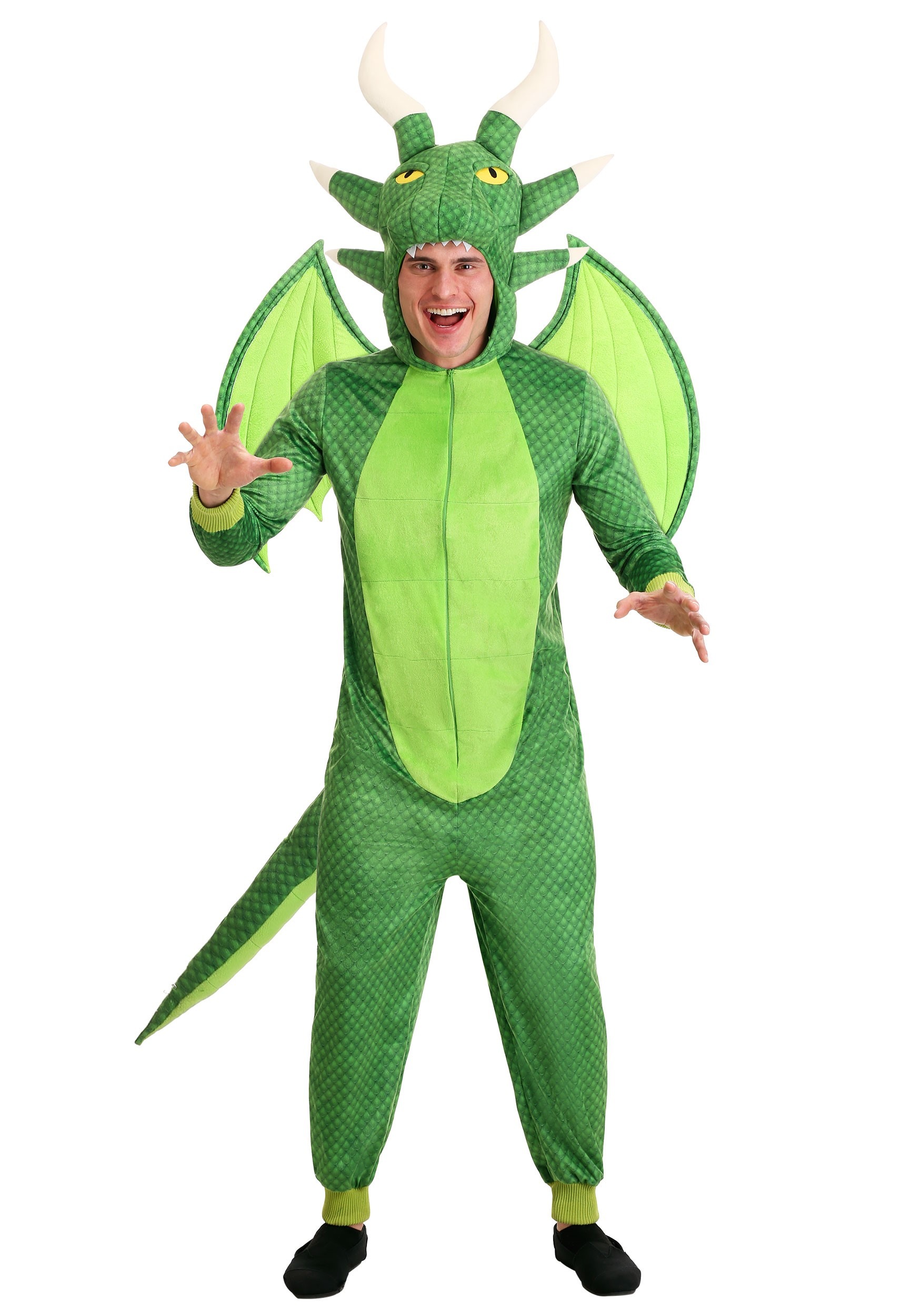 Untamed Dragon Jumpsuit Men's Costume