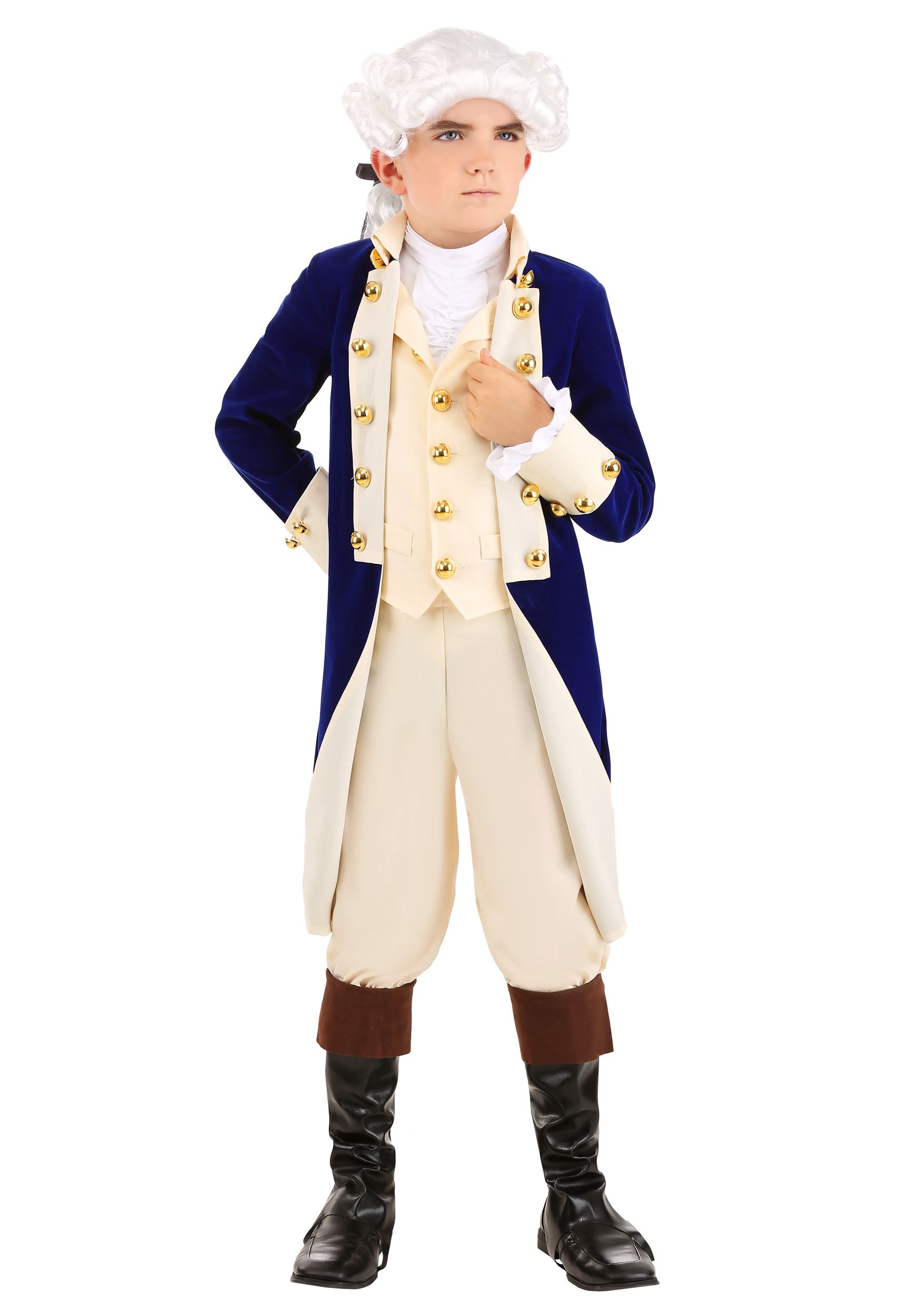 Alexander Hamilton Costume for Boys | Boy's Historical Costumes