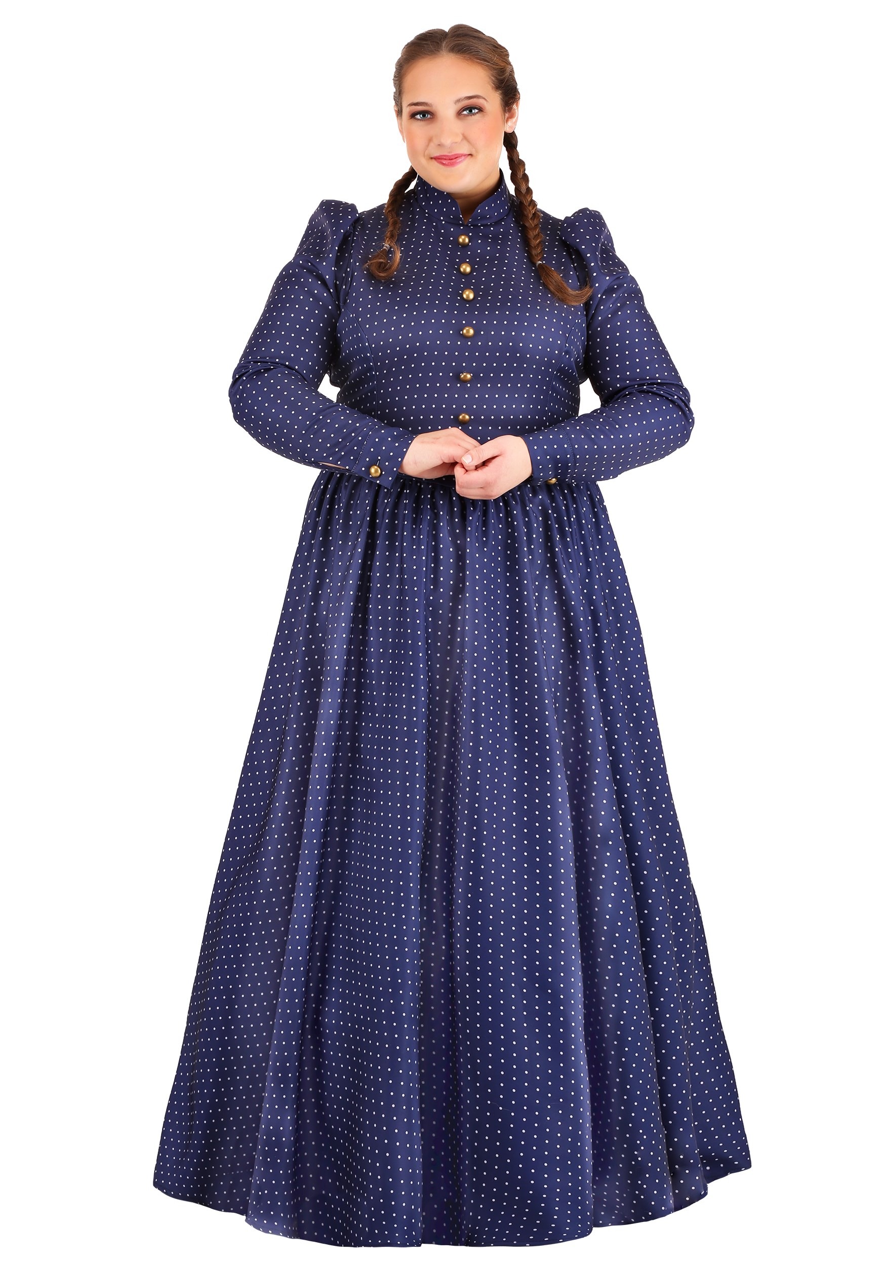 Women's Plus Size Laura Ingalls Wilder Costume | Women's Costumes